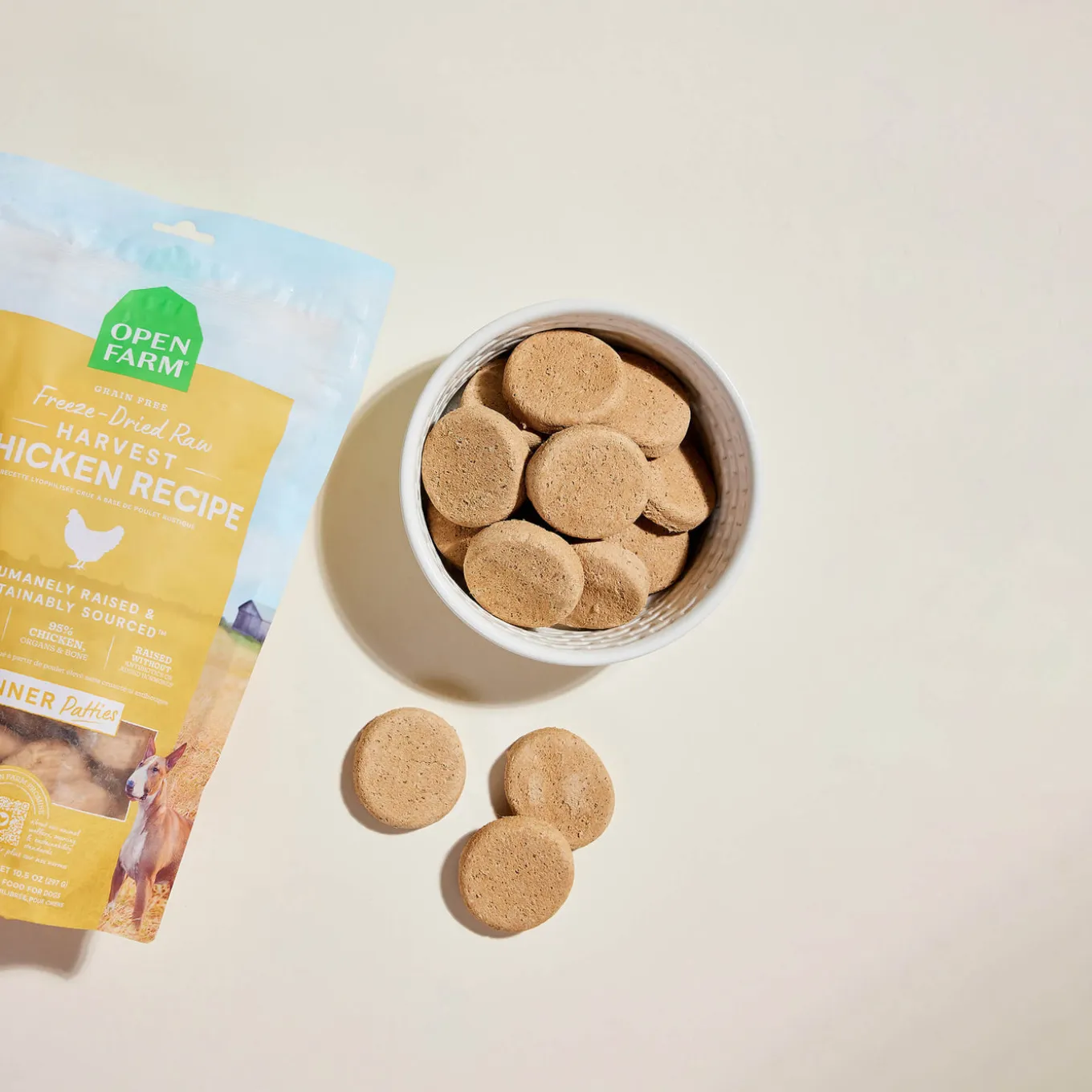 Open Farm Freeze Dried Patties Raw Dog Food