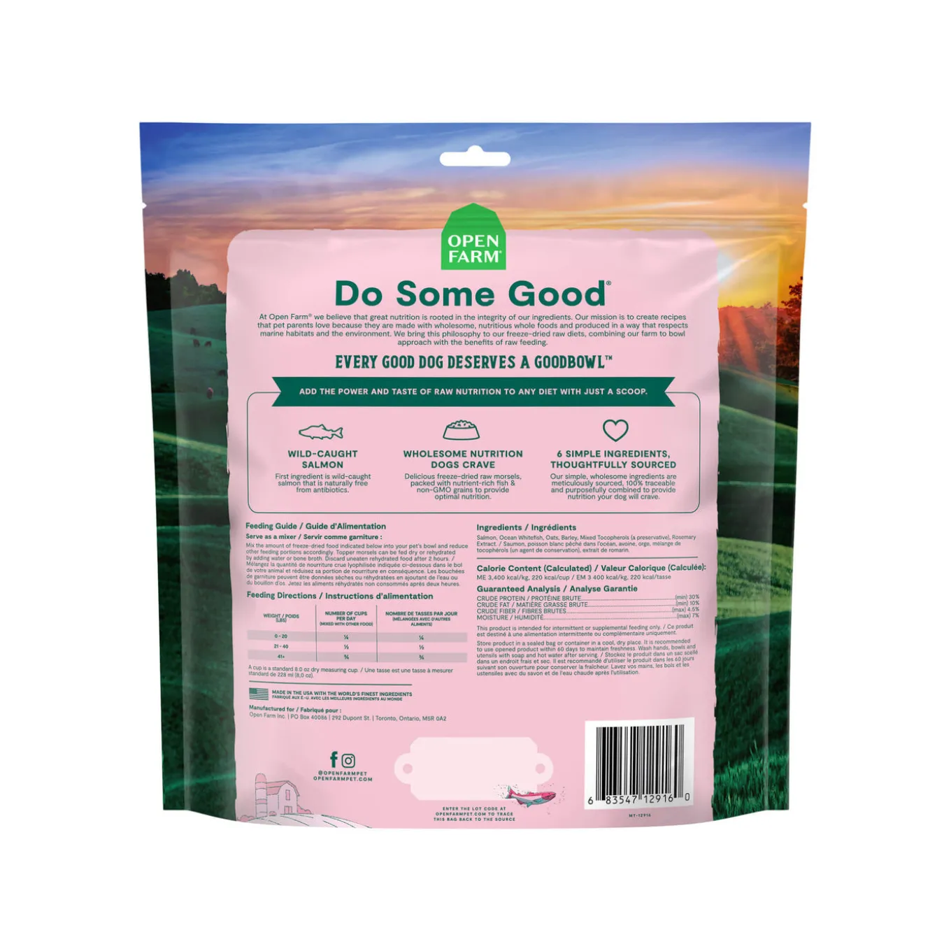 Open Farm Goodbowl Freeze Dried Dog Food