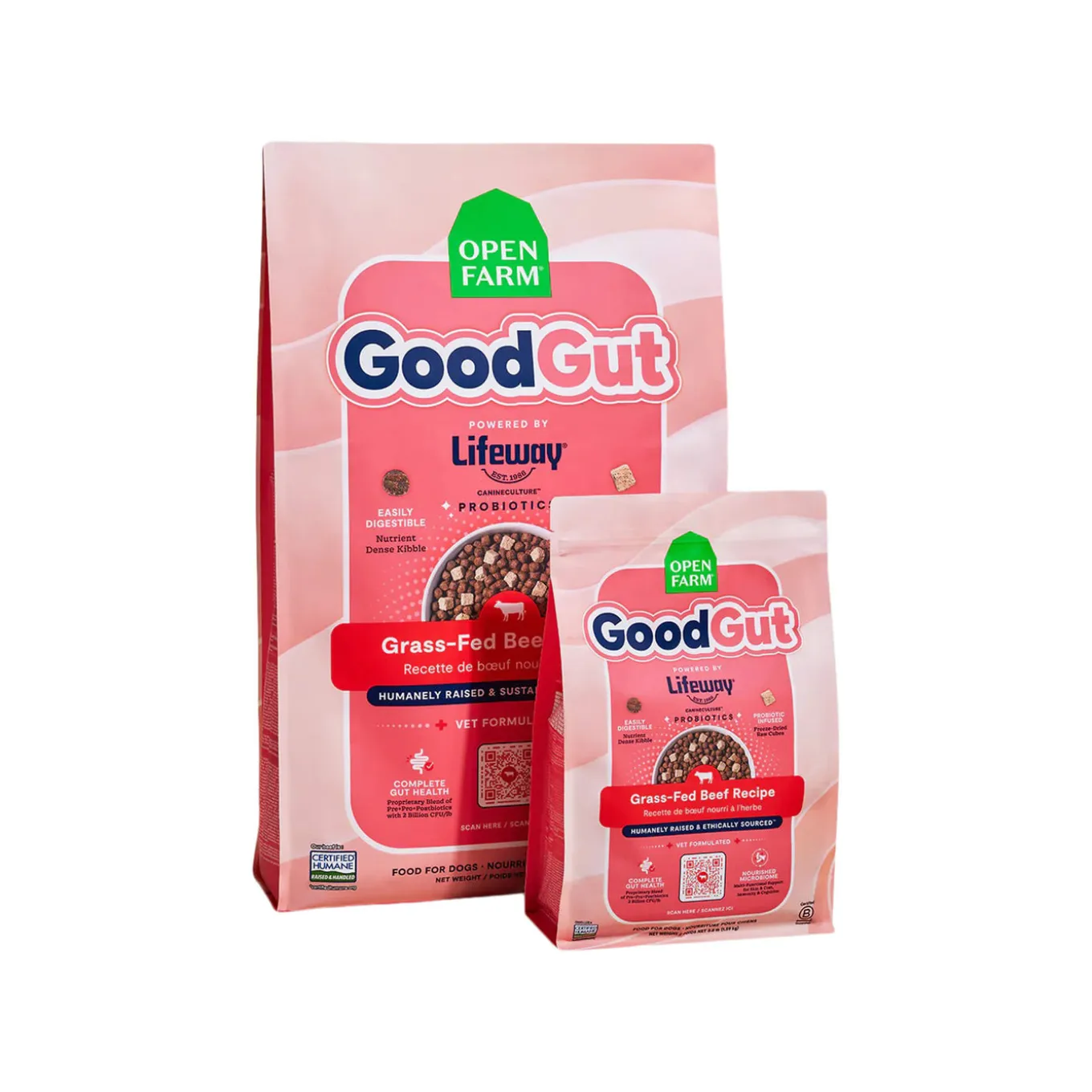 Open Farm Good Gut Kibble with Probiotics for Dogs
