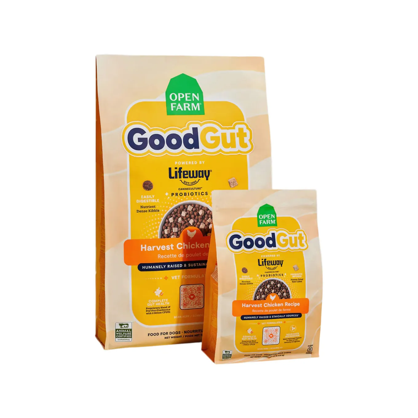 Open Farm Good Gut Kibble with Probiotics for Dogs
