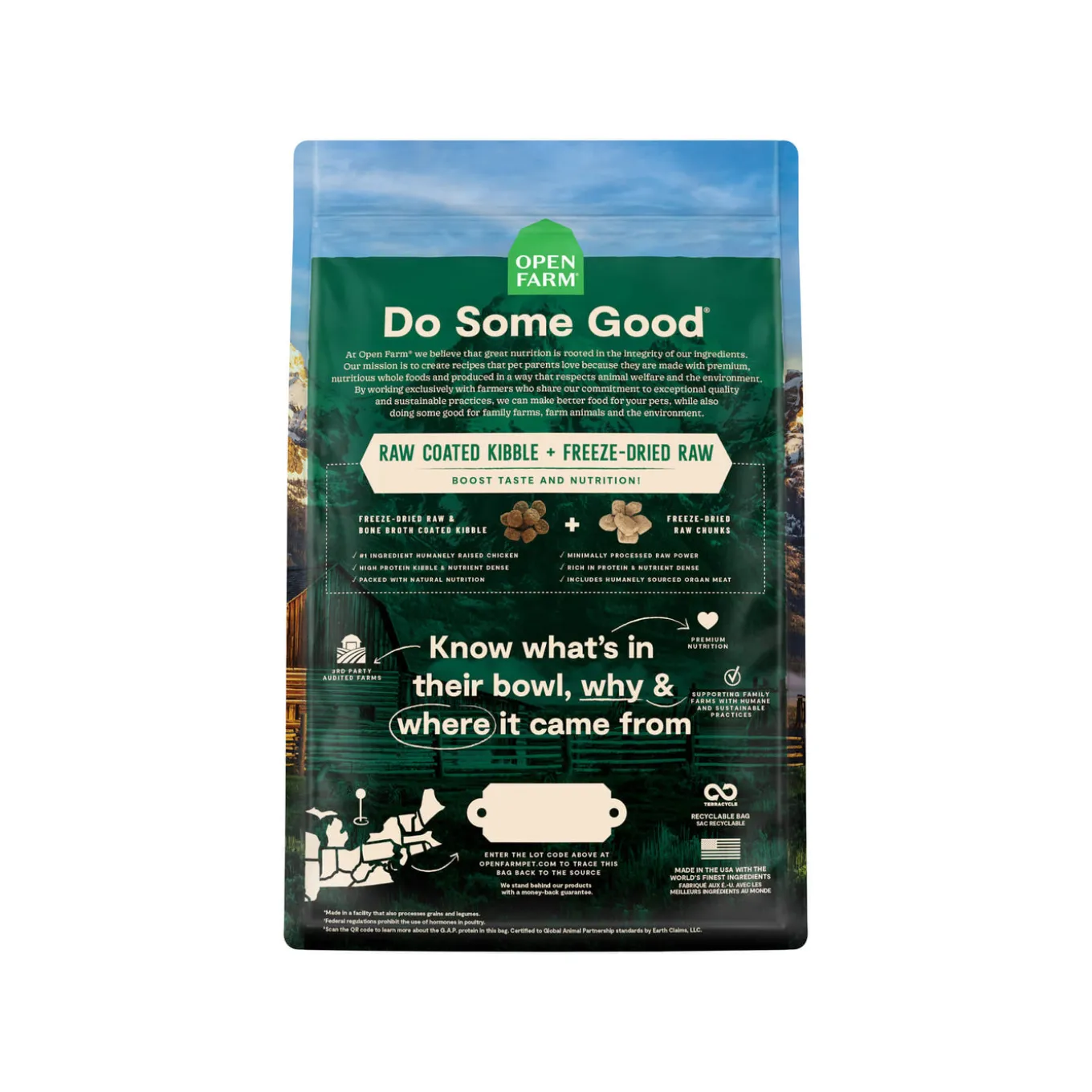 Open Farm Grain Free Rawmix Dry Dog Food