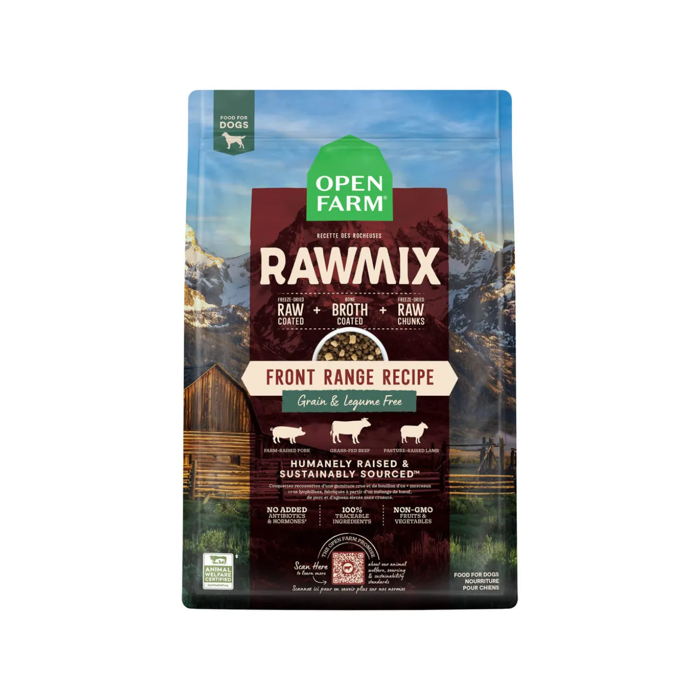 Open Farm Grain Free Rawmix Dry Dog Food