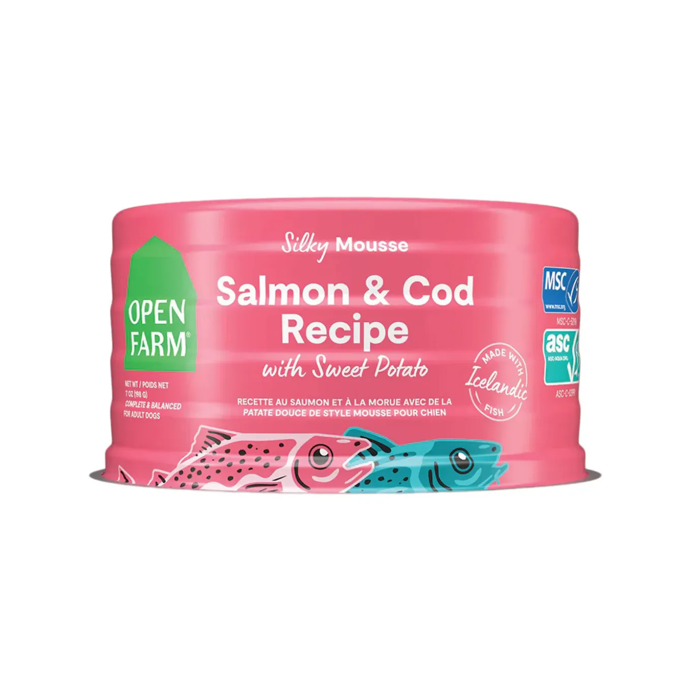 Open Farm Icelandic Fish Grain Free Wet Dog Food 7 oz (Case of 24)