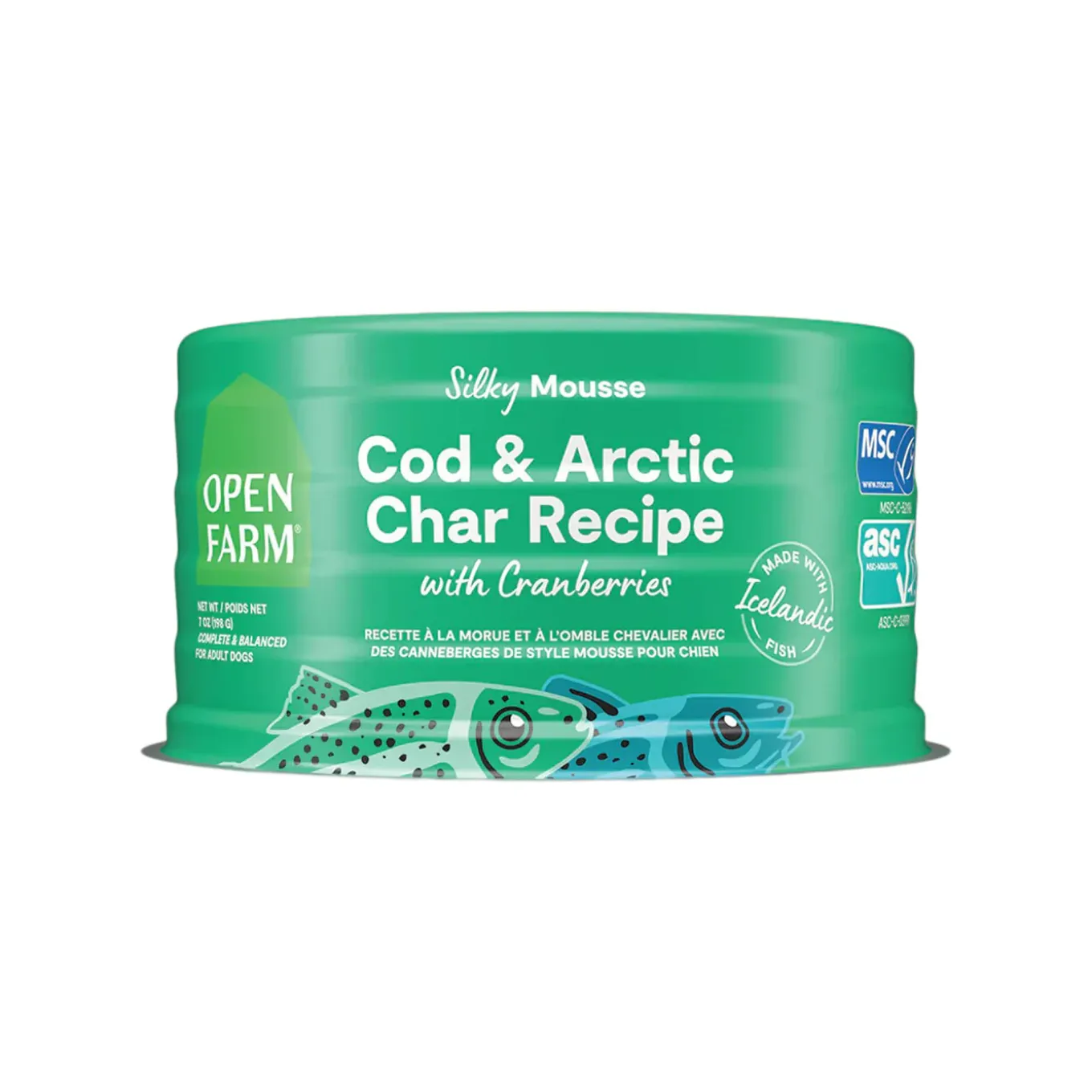 Open Farm Icelandic Fish Grain Free Wet Dog Food 7 oz (Case of 24)