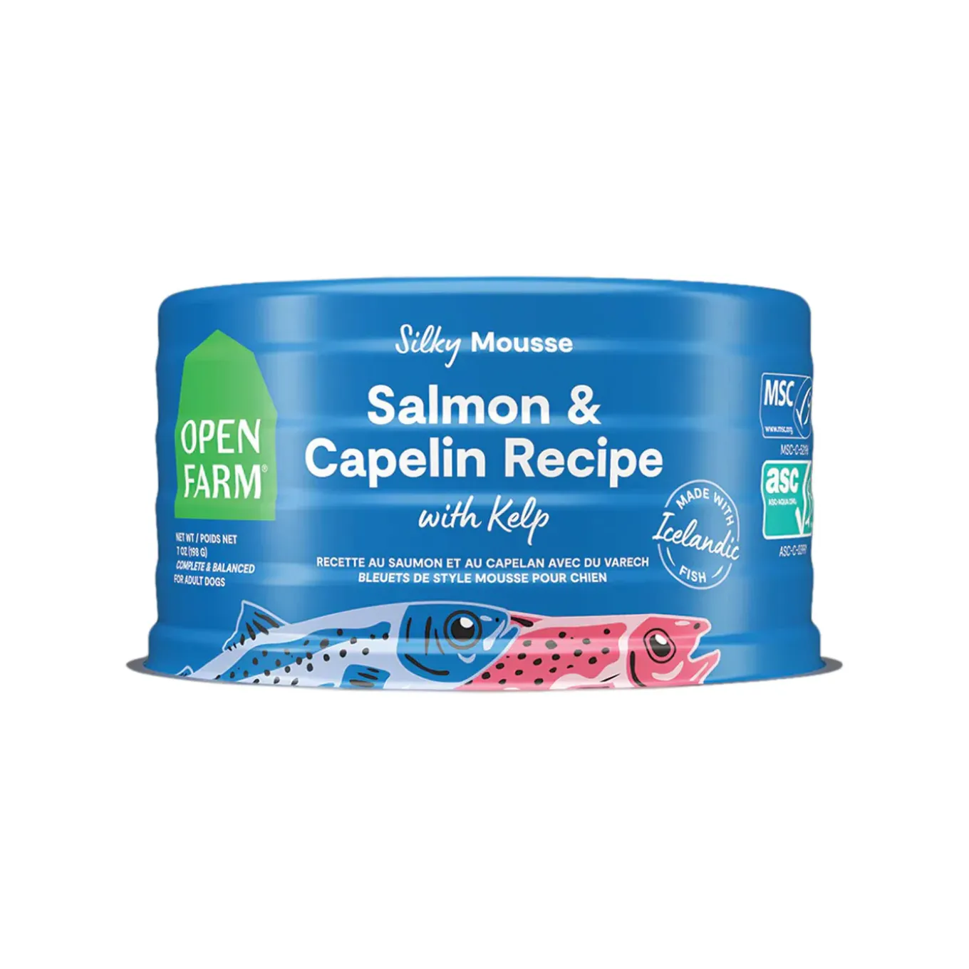 Open Farm Icelandic Fish Grain Free Wet Dog Food 7 oz (Case of 24)
