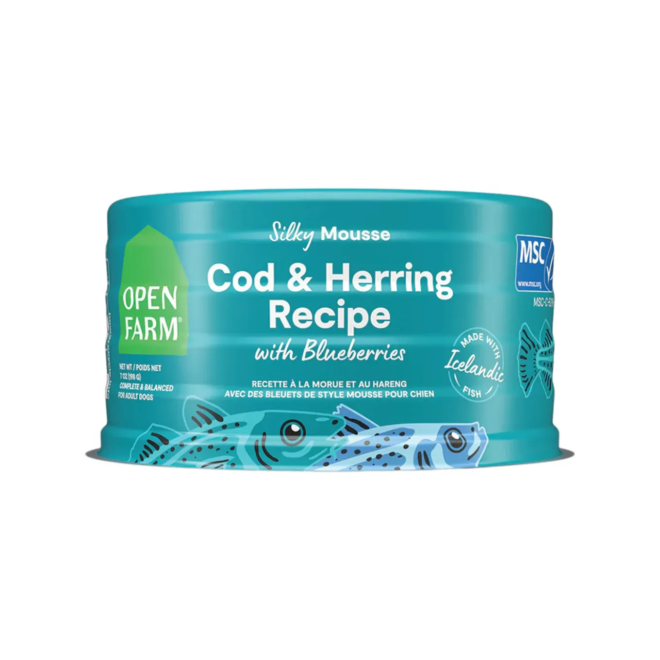 Open Farm Icelandic Fish Grain Free Wet Dog Food 7 oz (Case of 24)