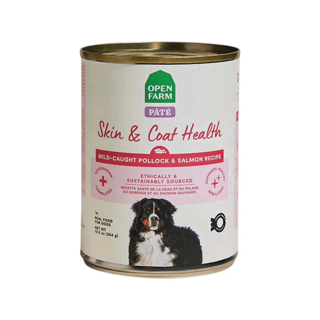 Open Farm Skin & Coat Pollock & Salmon Pate for Dogs