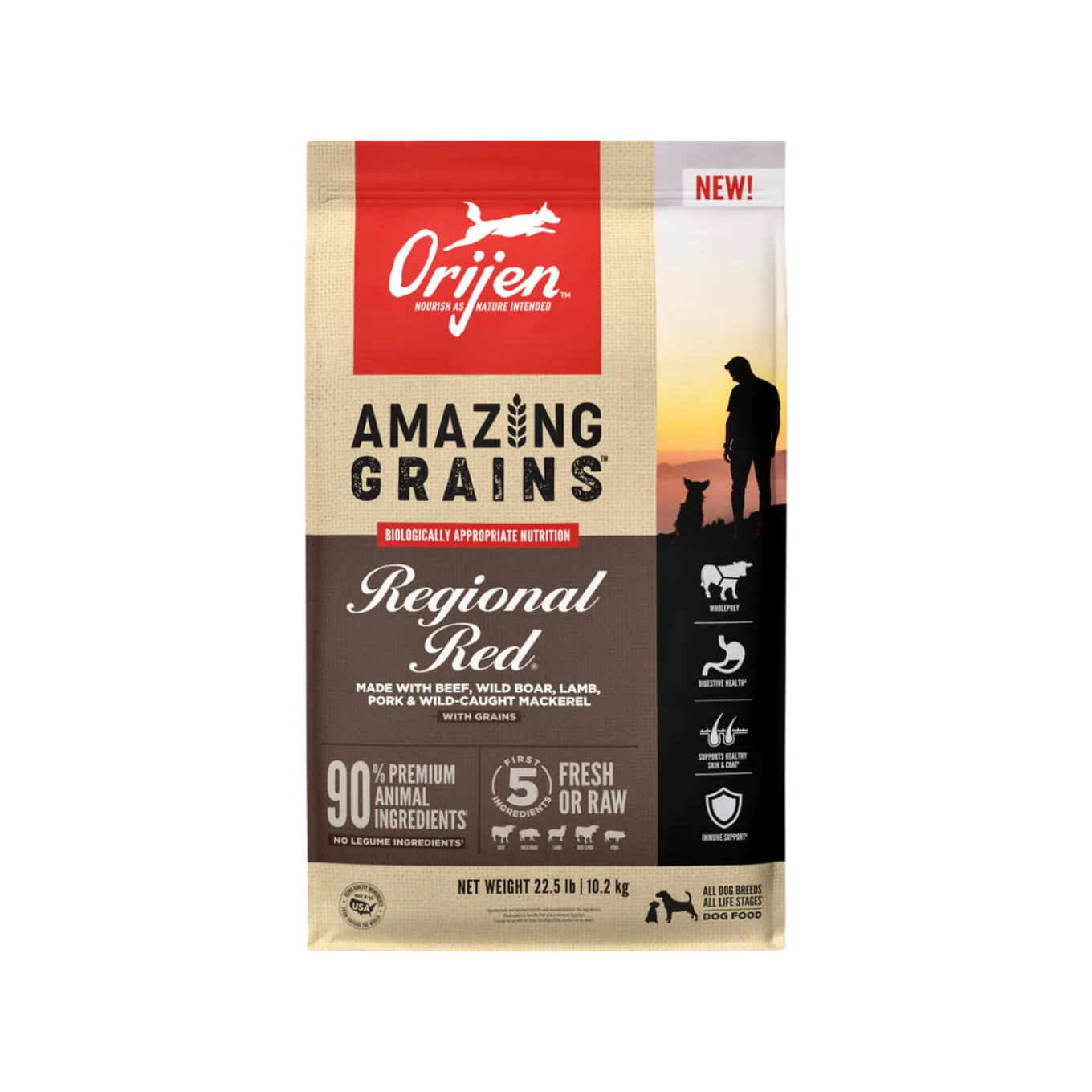 Orijen Amazing Grains Dry Dog Food