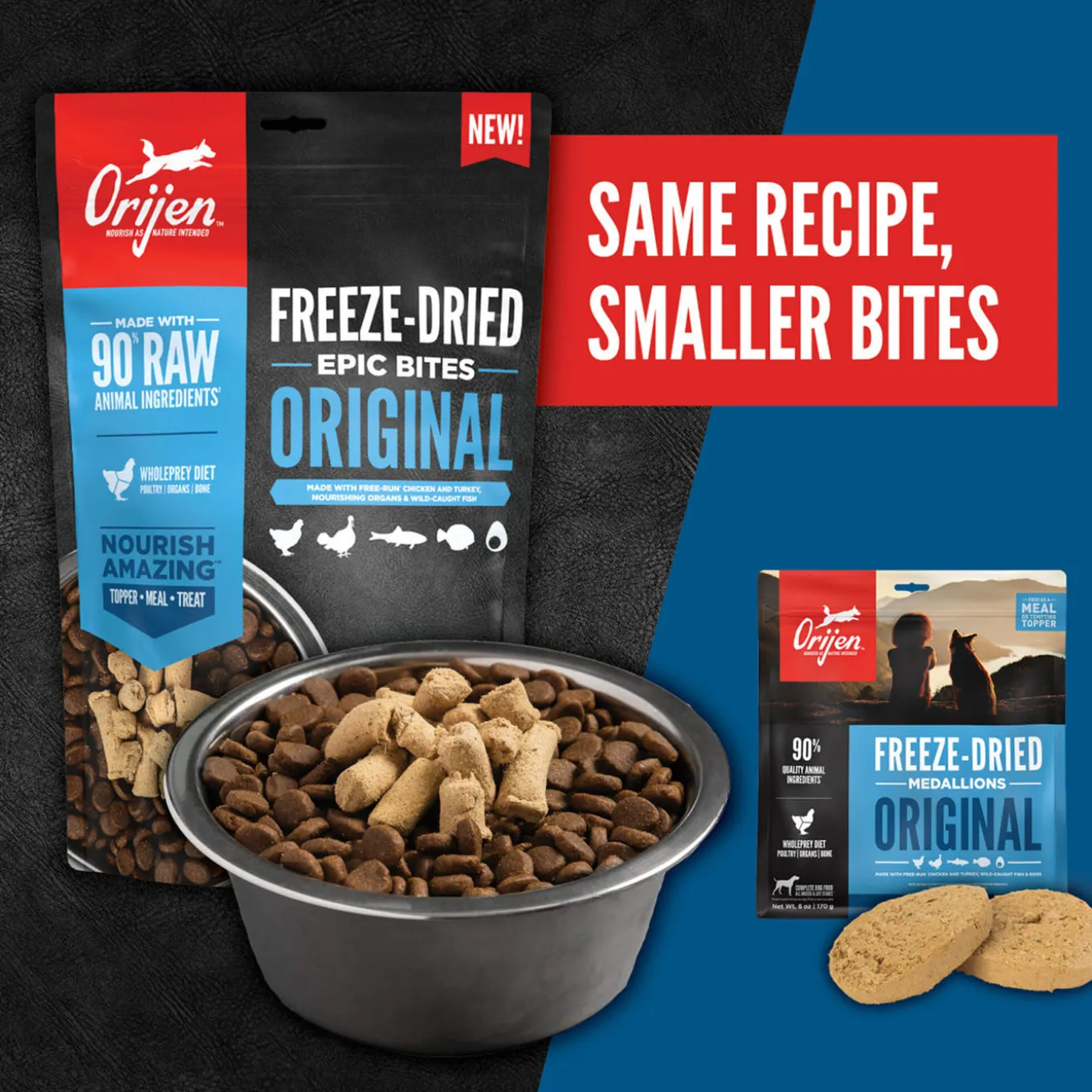 Orijen Epic Freeze Dried Dog Food 6oz
