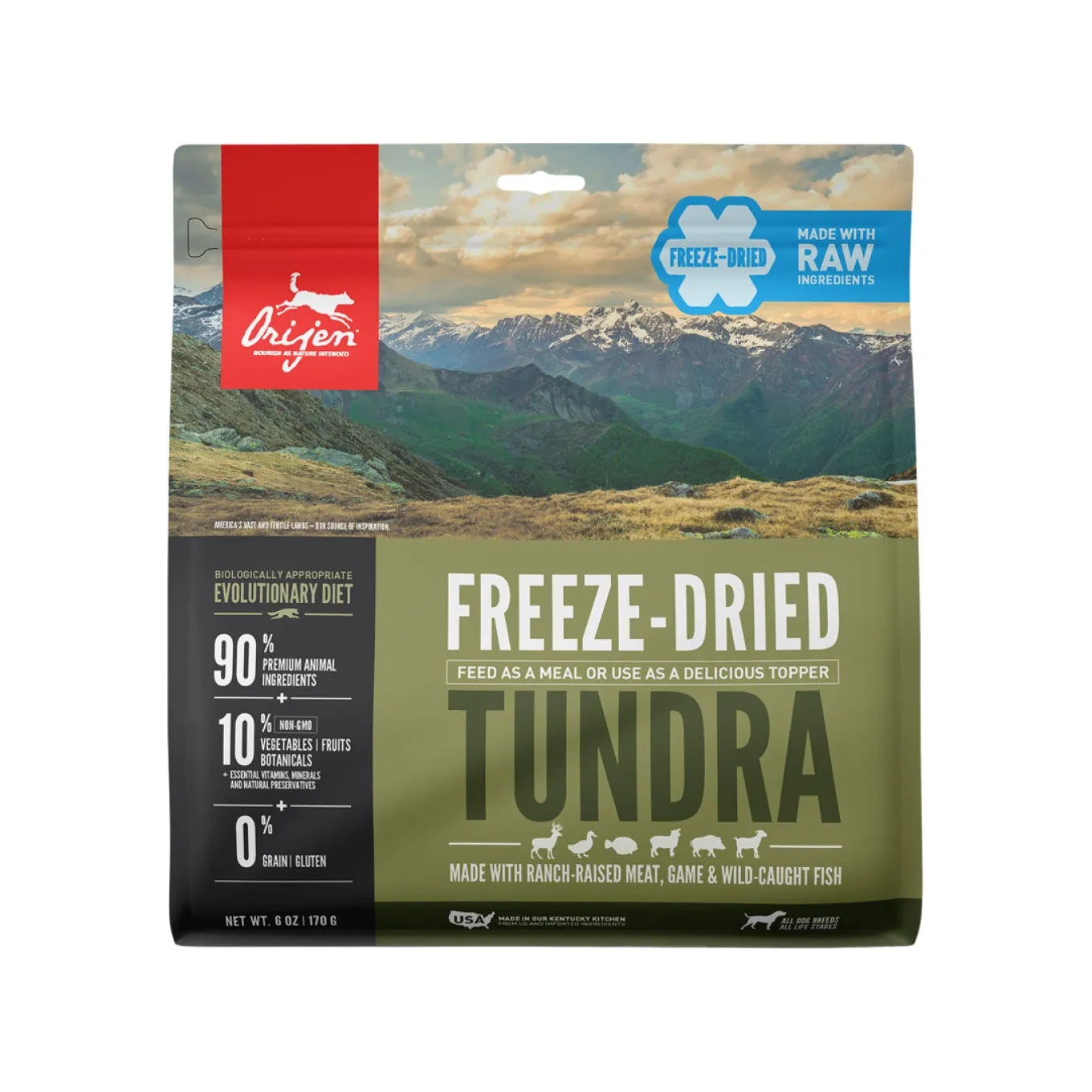 Orijen Grain-Free Freeze-Dried Dog Food