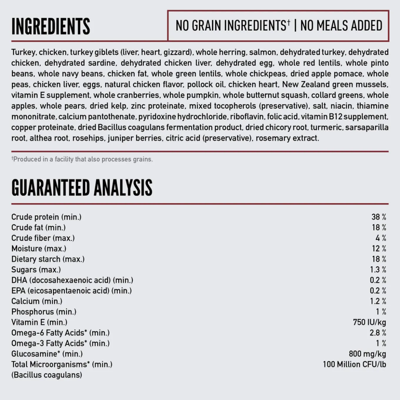 Orijen Grain Free Small Breed Dog Food