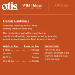 O.T.I.S. Wild Things Jerky Treats for Dogs