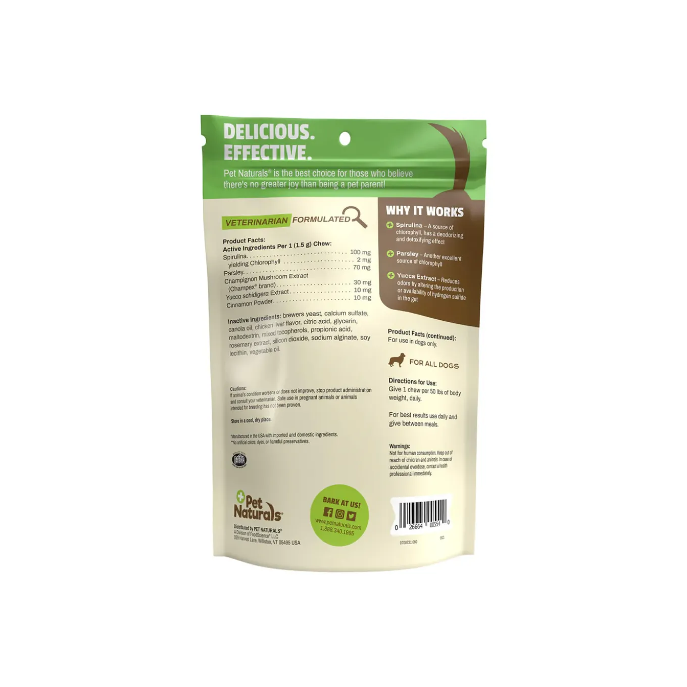 Pet Naturals Breath Bites Soft Chews for Dogs