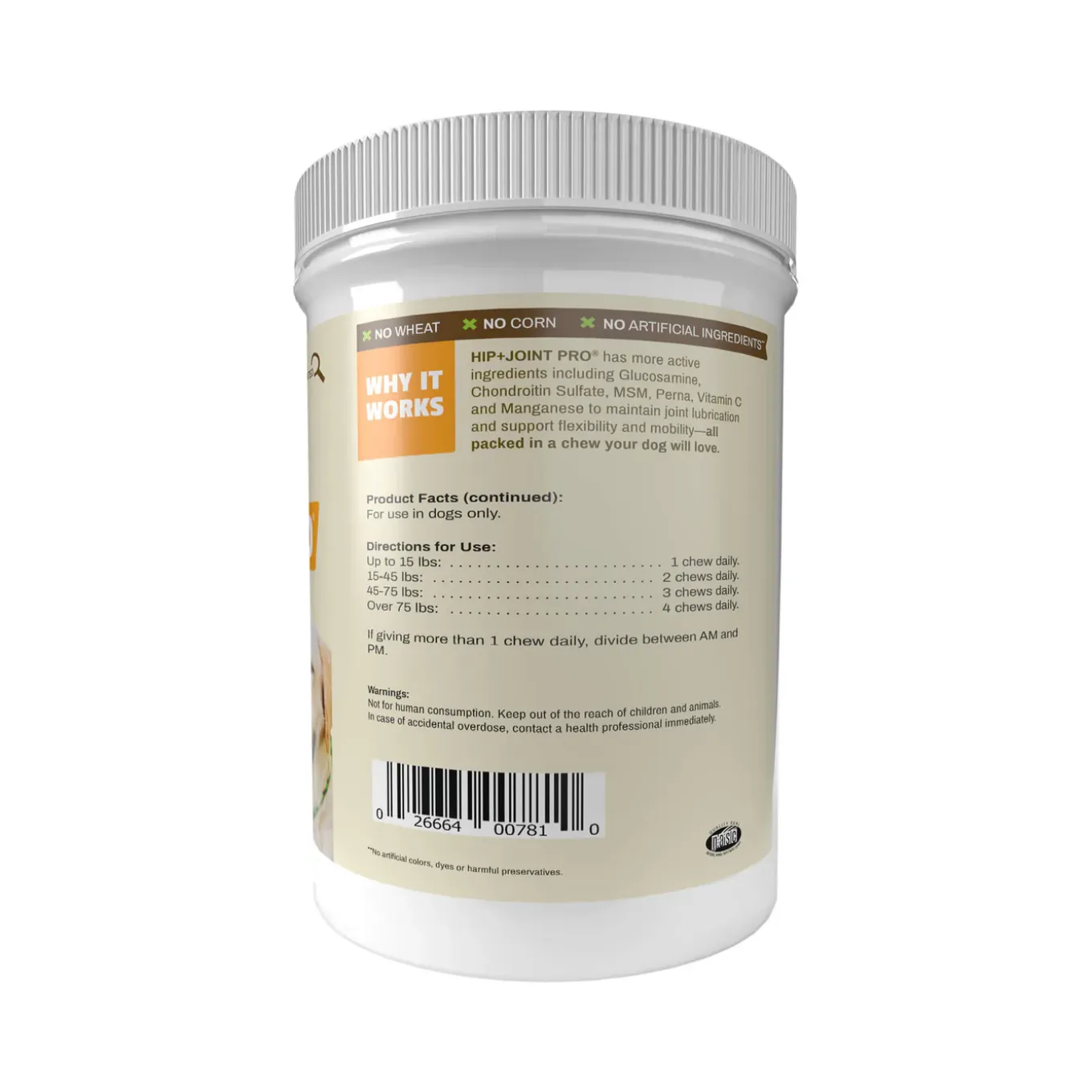 Pet Naturals Hip and Joint PRO for Dogs