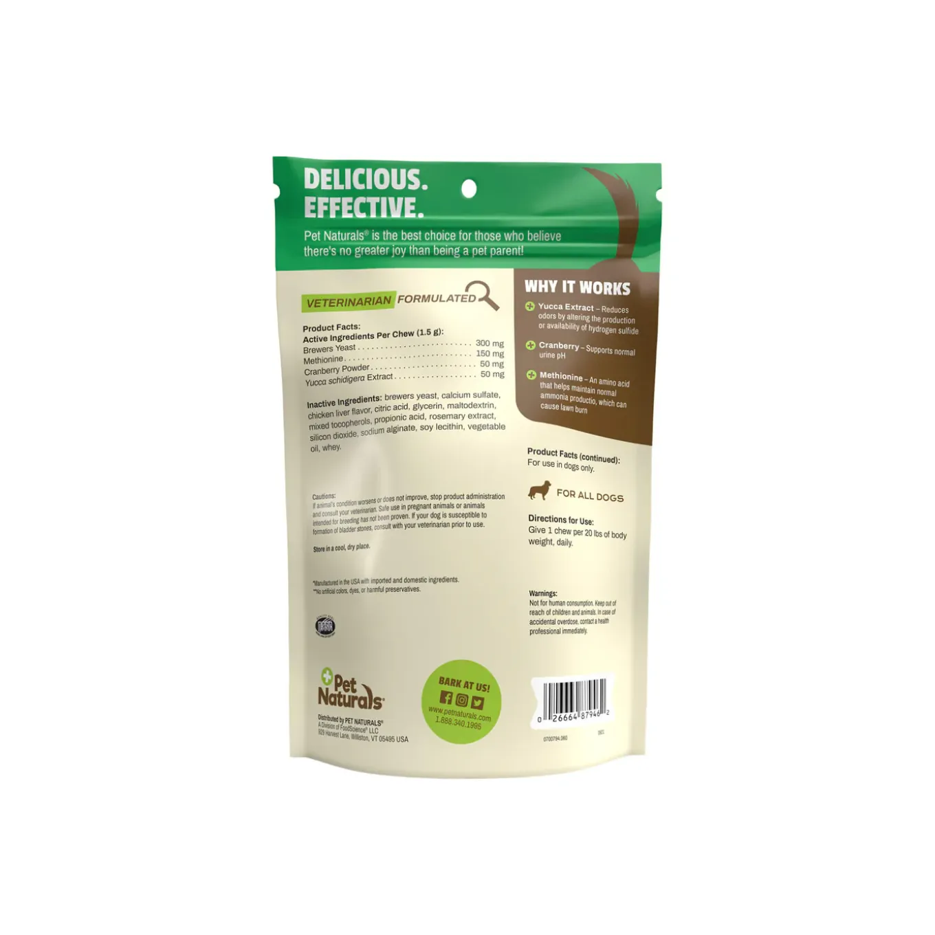 Pet Naturals Lawn Aid Soft Chews for Dogs