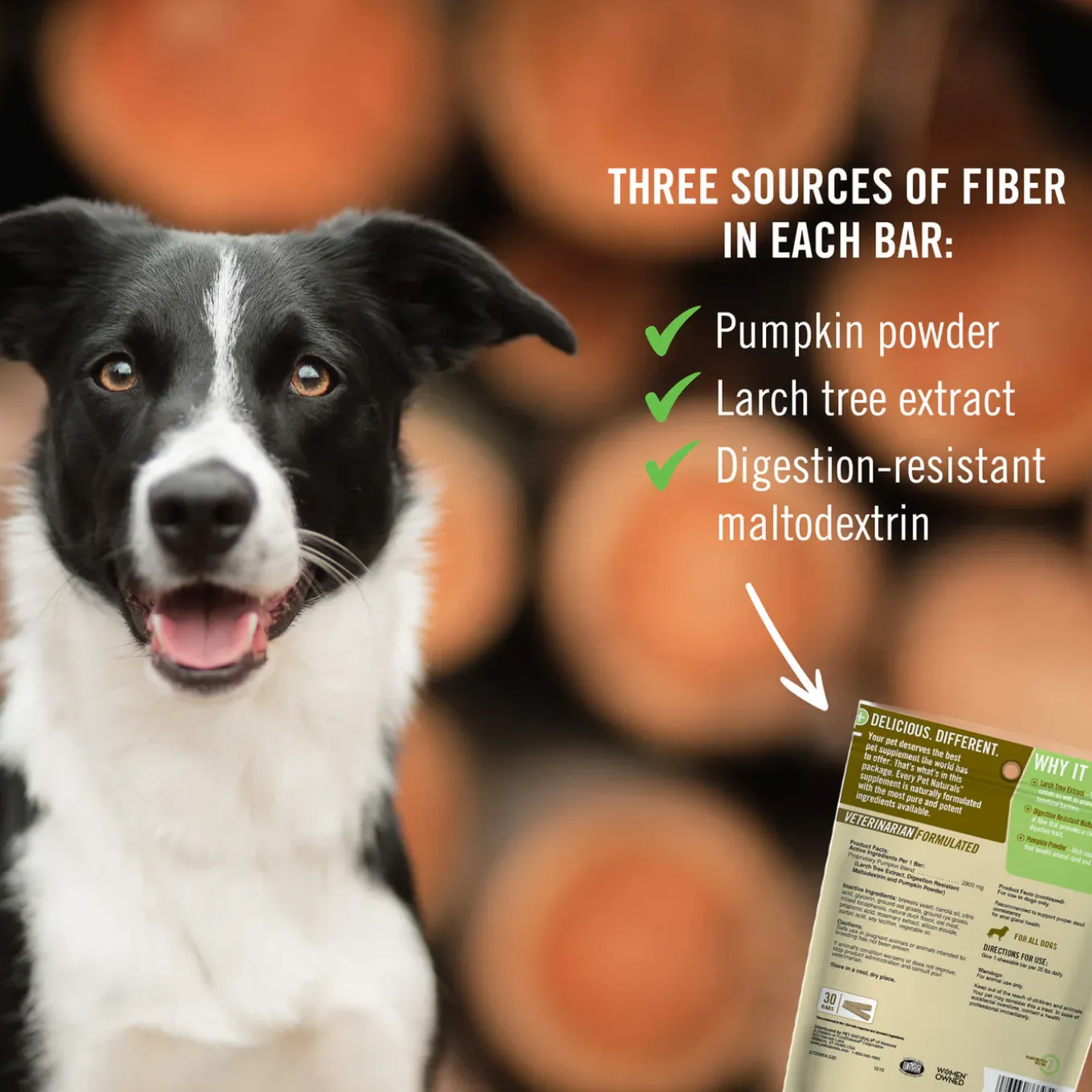Pet Naturals Scoot Bars Anal Gland Support for Dogs