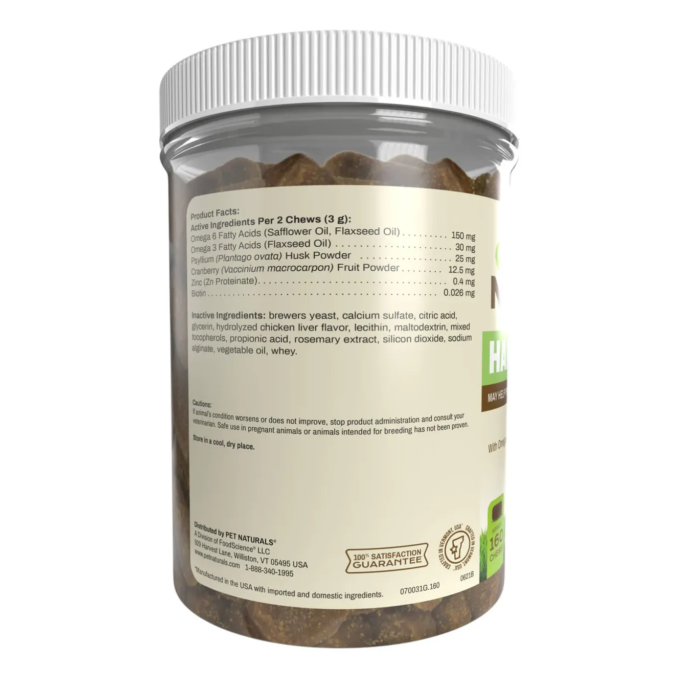Pet Naturals Soft Chew Hairball Treats for Cats