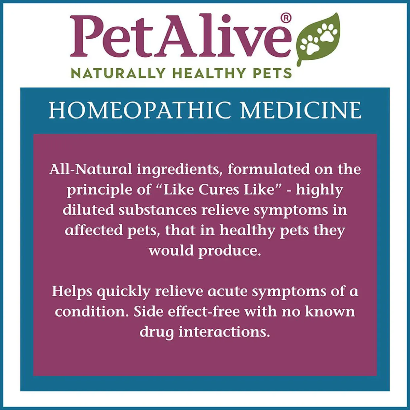 PetAlive Aggression Formula Homeopathic Remedy for Dogs & Cats