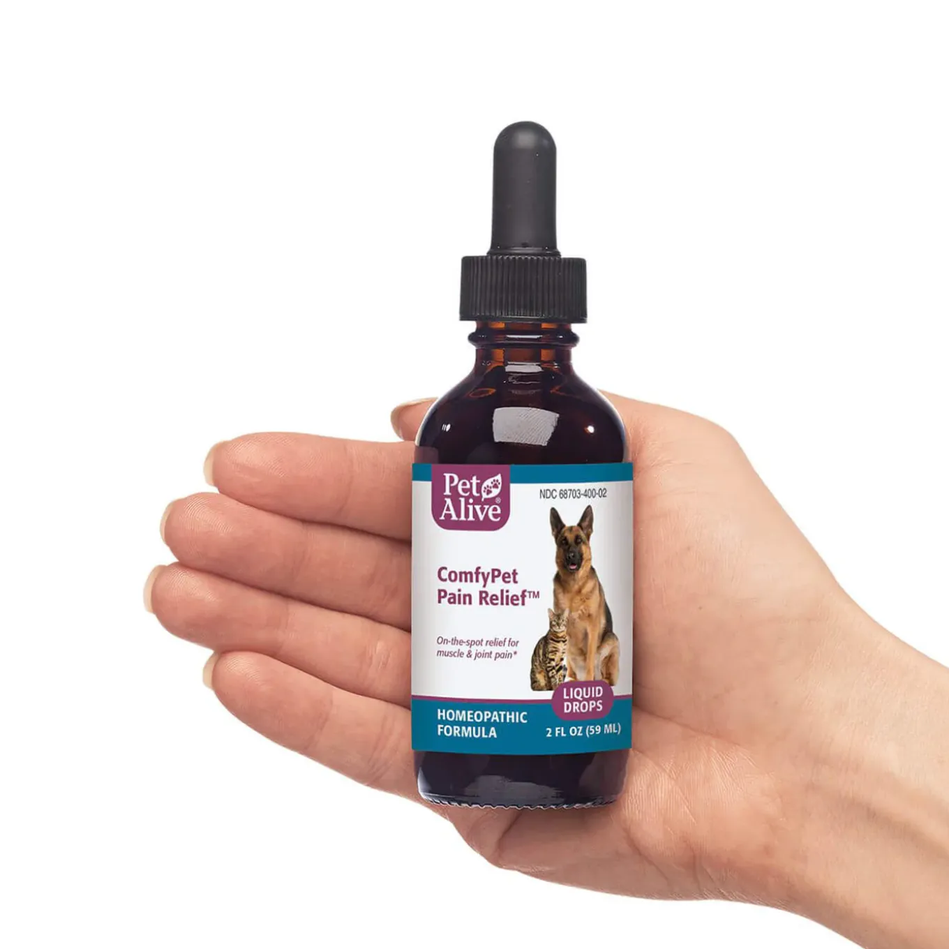 PetAlive ComfyPet Pain Relief Homeopathic Remedy for Dogs & Cats