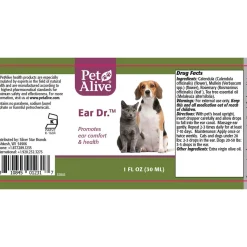 PetAlive Ear Dr. Herbal Ear Drops for Dogs & Cats