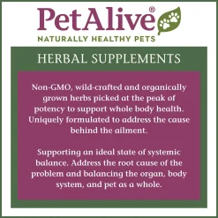 PetAlive GlucoEnsure Herbal Blood Sugar Support for Dogs & Cats