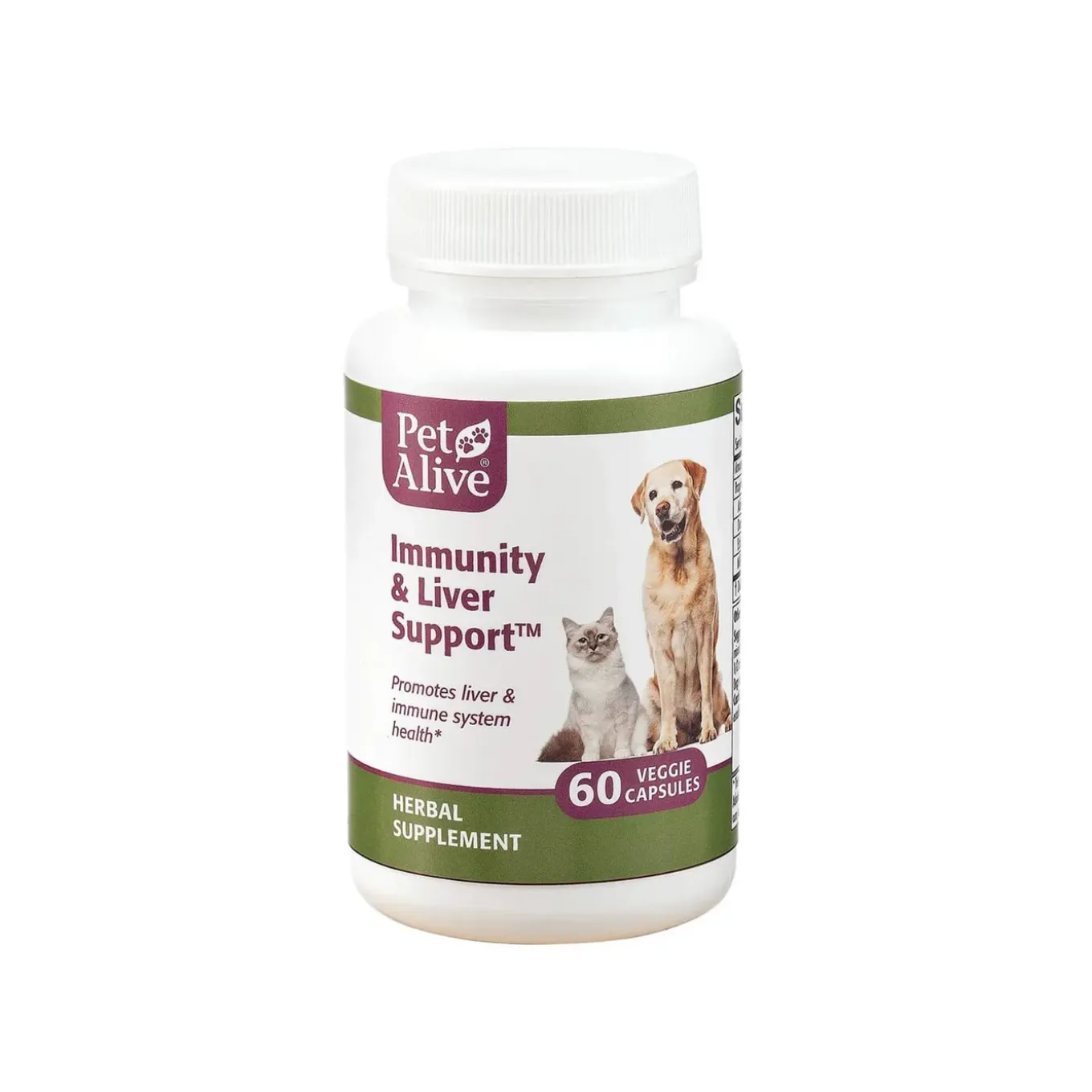 PetAlive Immunity & Liver Support Supplement for Dogs & Cats