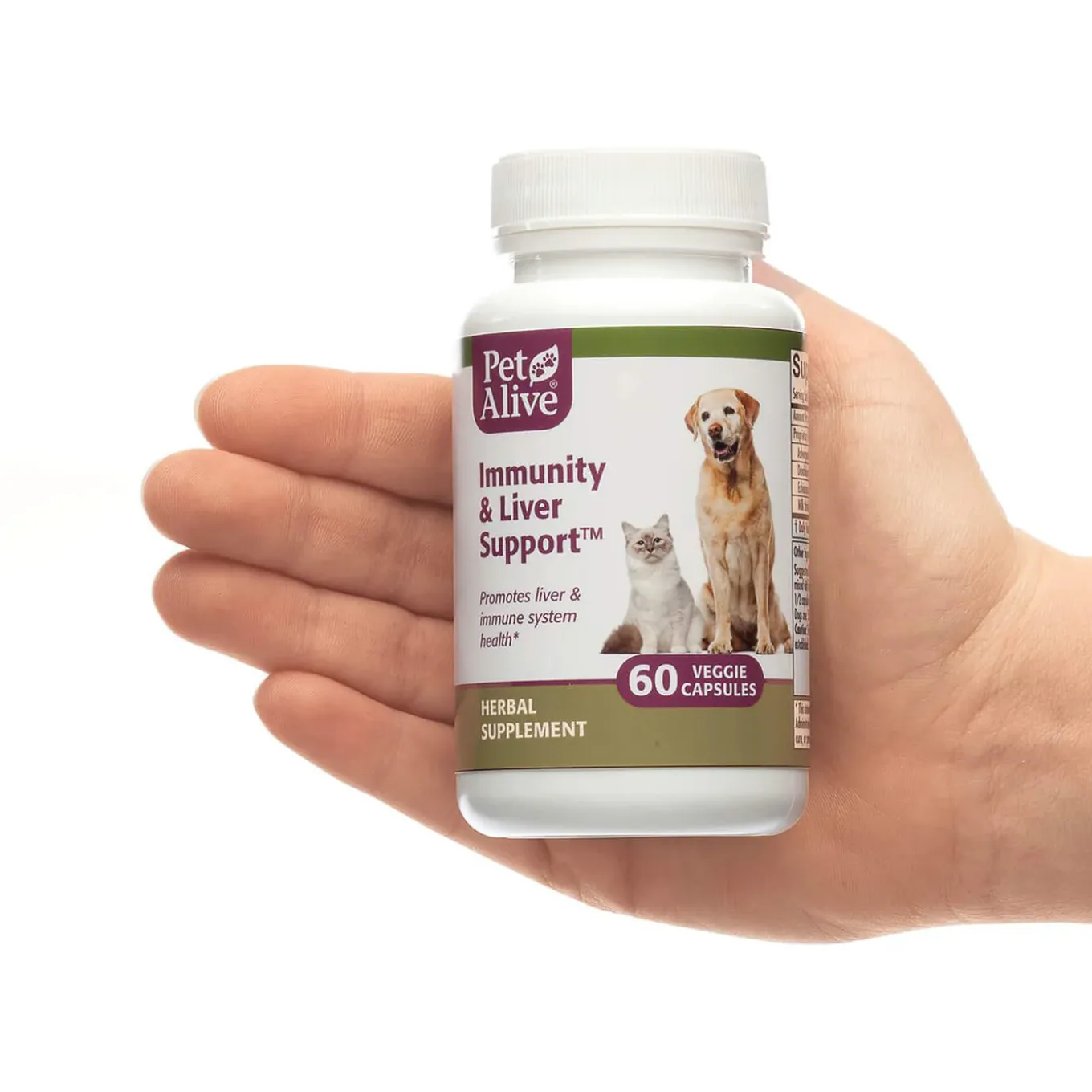 PetAlive Immunity & Liver Support Supplement for Dogs & Cats