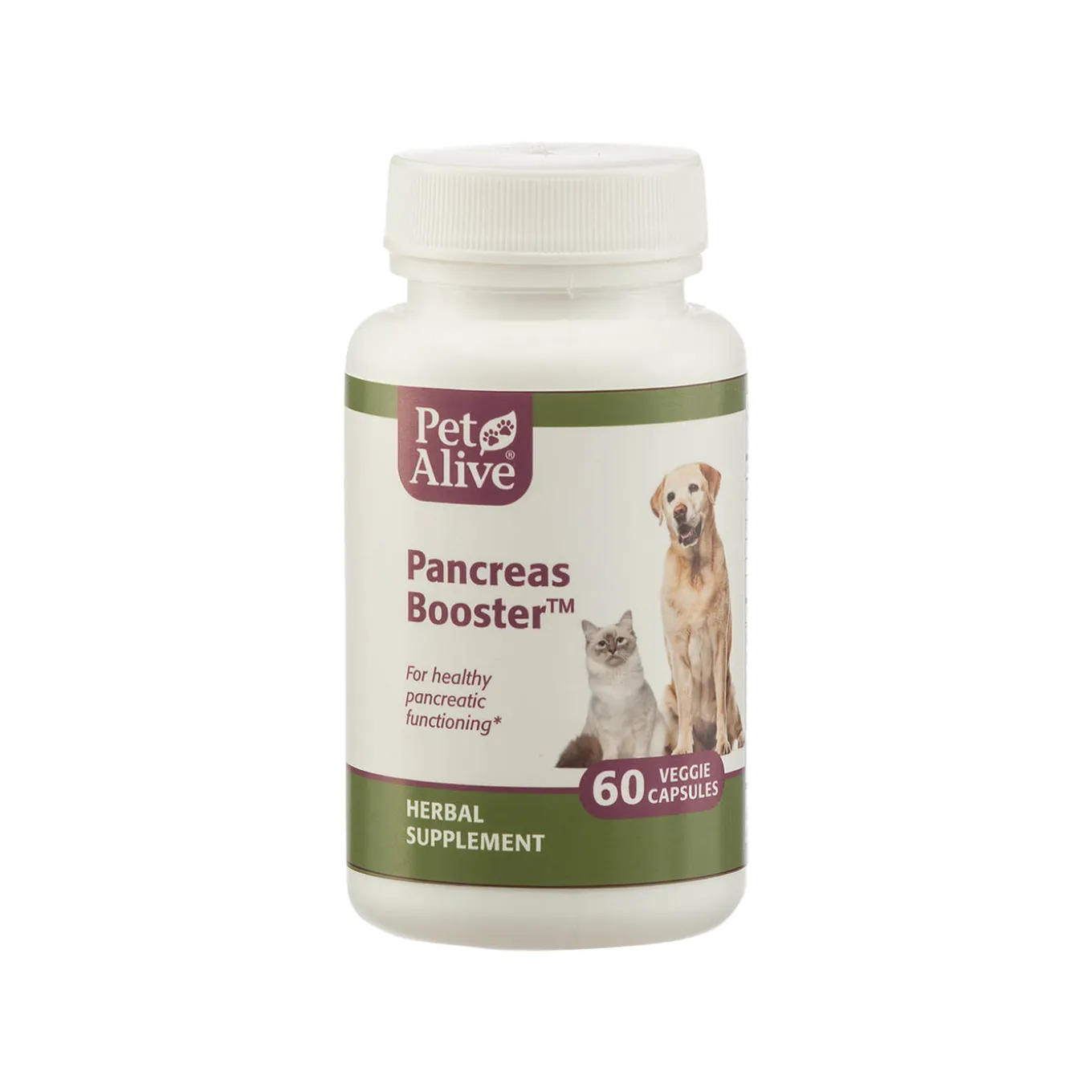 PetAlive Pancreas Booster Herbal Supplement for Dogs & Cats