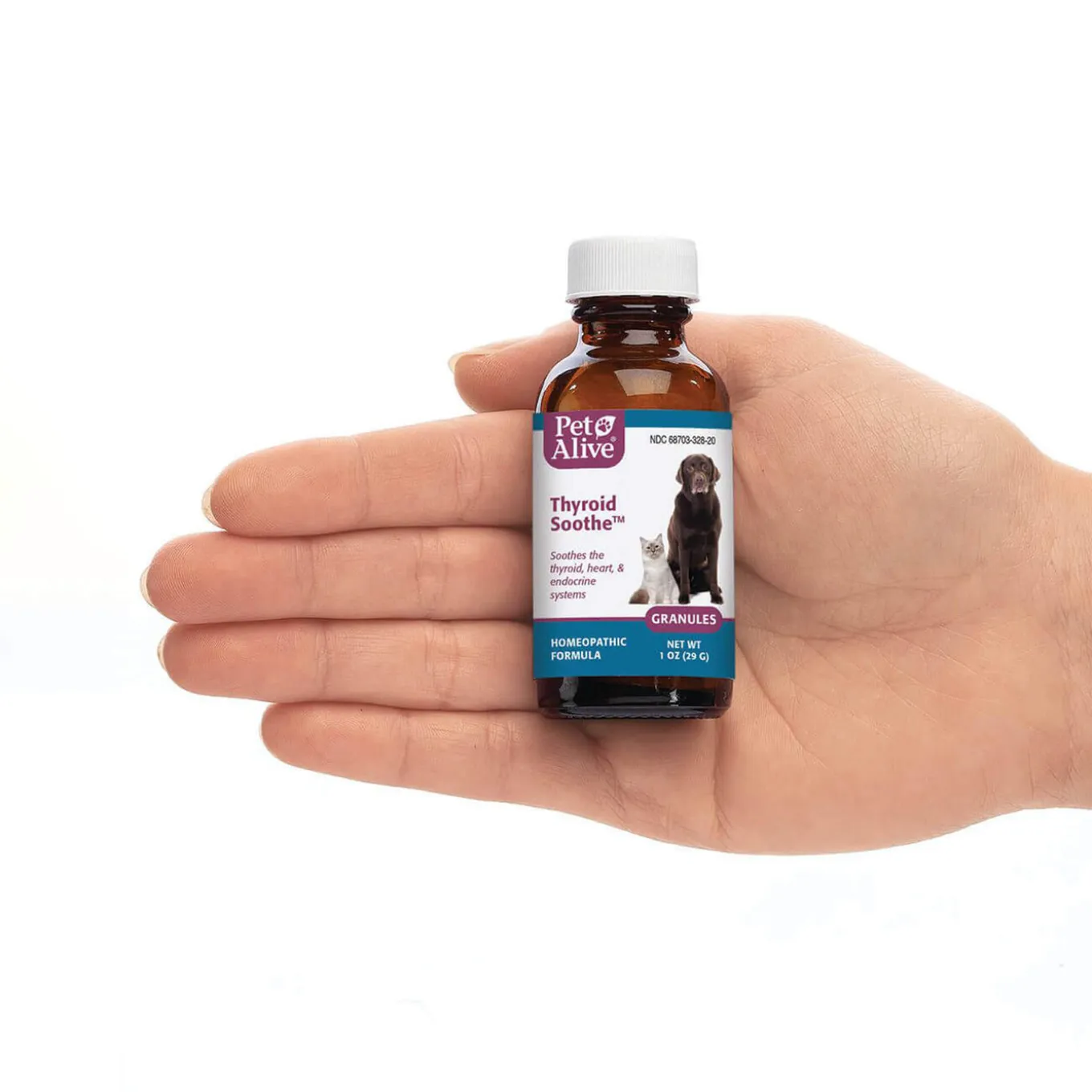 PetAlive Thyroid Soothe Homeopathic Remedy for Dogs & Cats