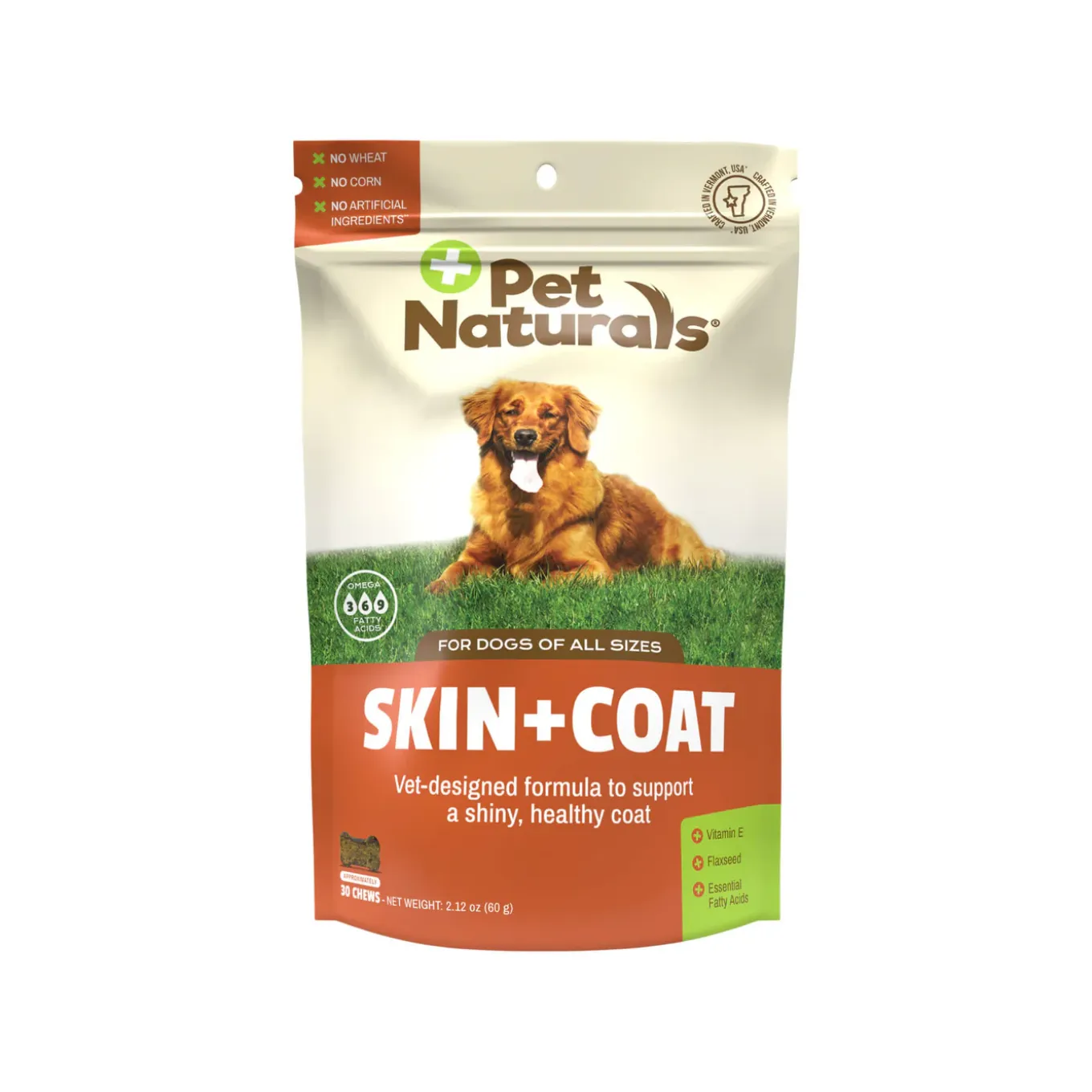 Pet Naturals Skin and Coat Supplements for Dogs