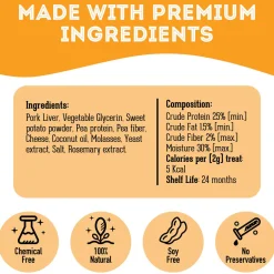 Pet Treatery Premium Soft & Chewy Dog Treats