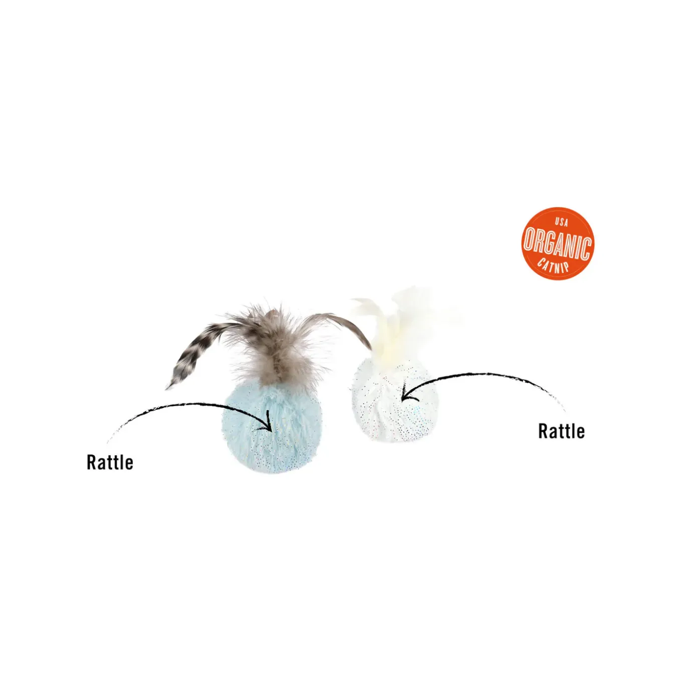 P.L.A.Y. Feline Frenzy Plush Eco-Friendly Cat Toys