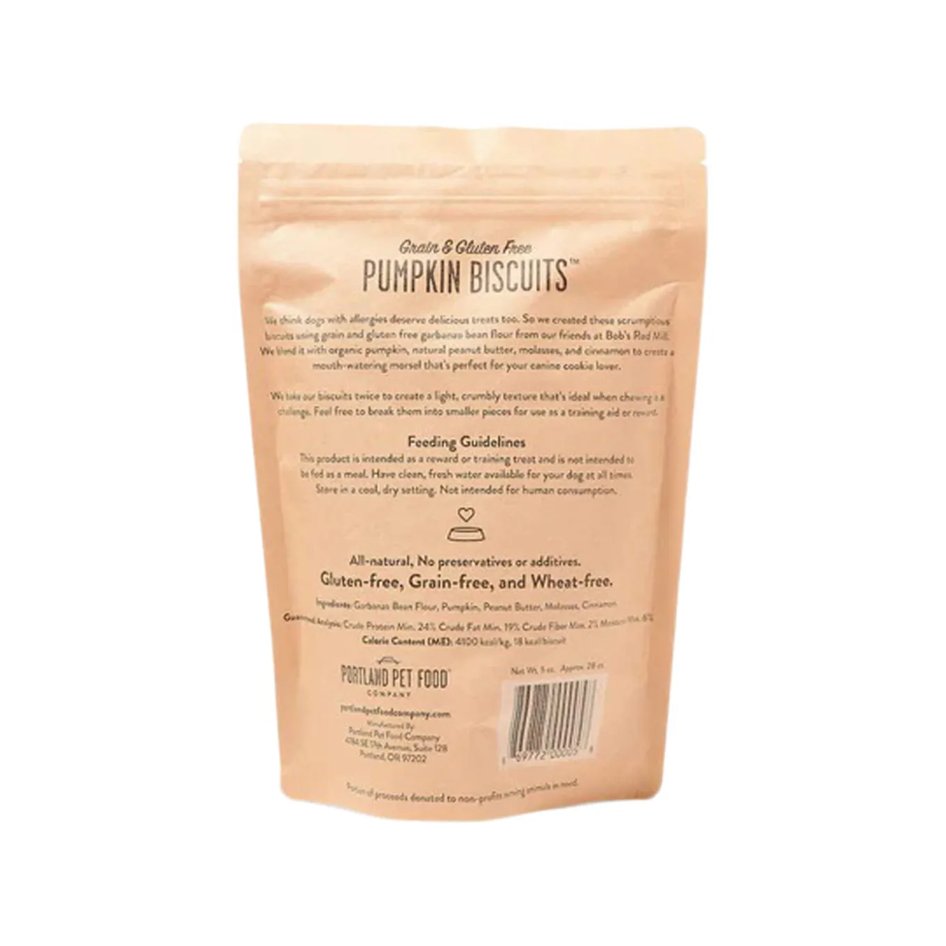 Portland Pet Food Grain & Gluten Free Dog Biscuits