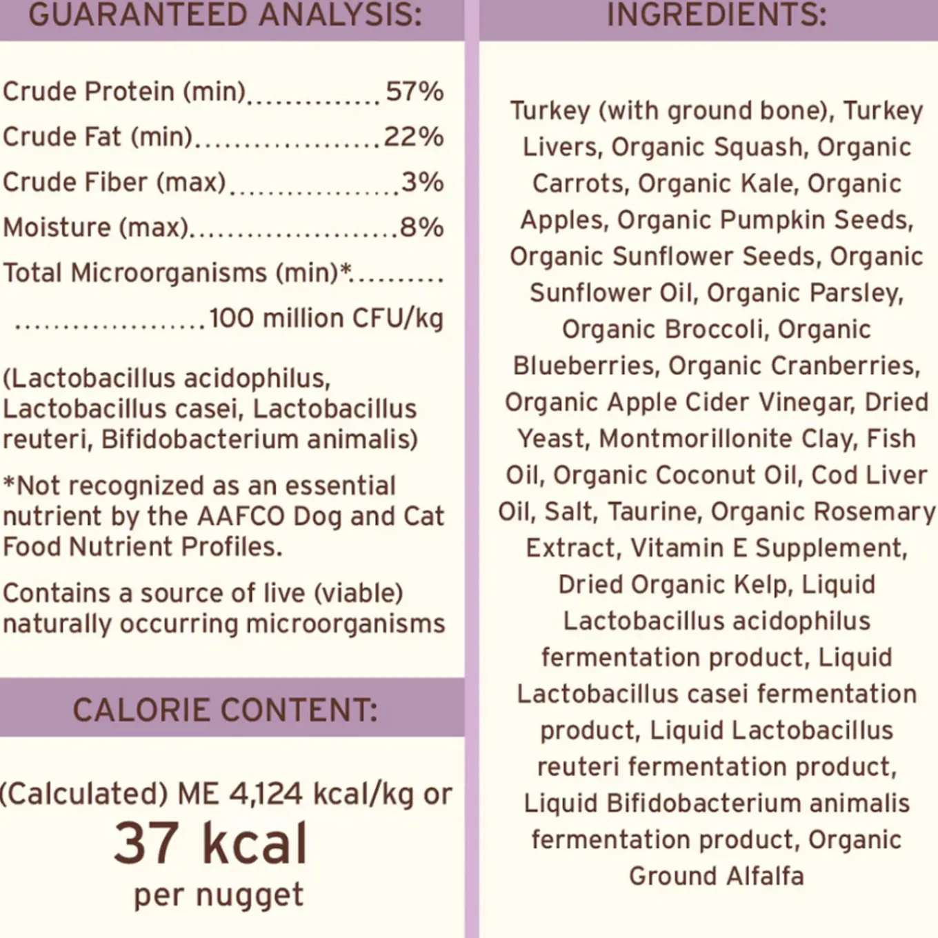 Primal Pet Foods Freeze-Dried Nuggets Cat Food
