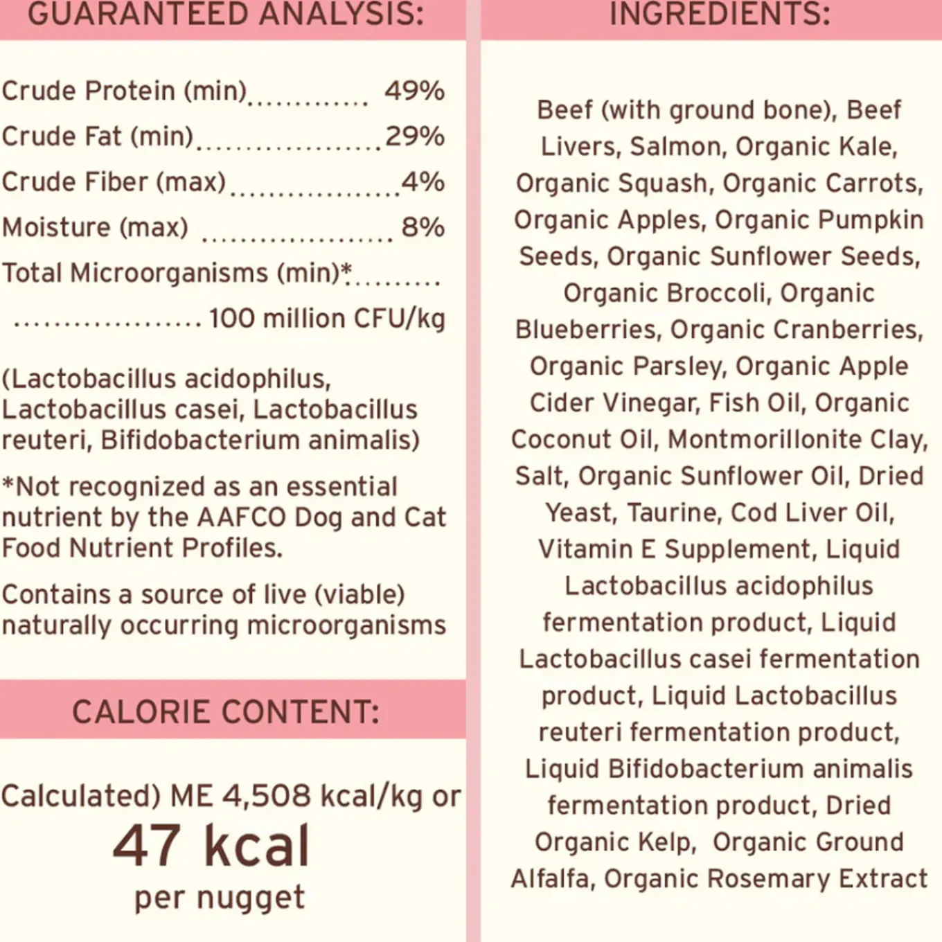Primal Pet Foods Freeze-Dried Nuggets Cat Food
