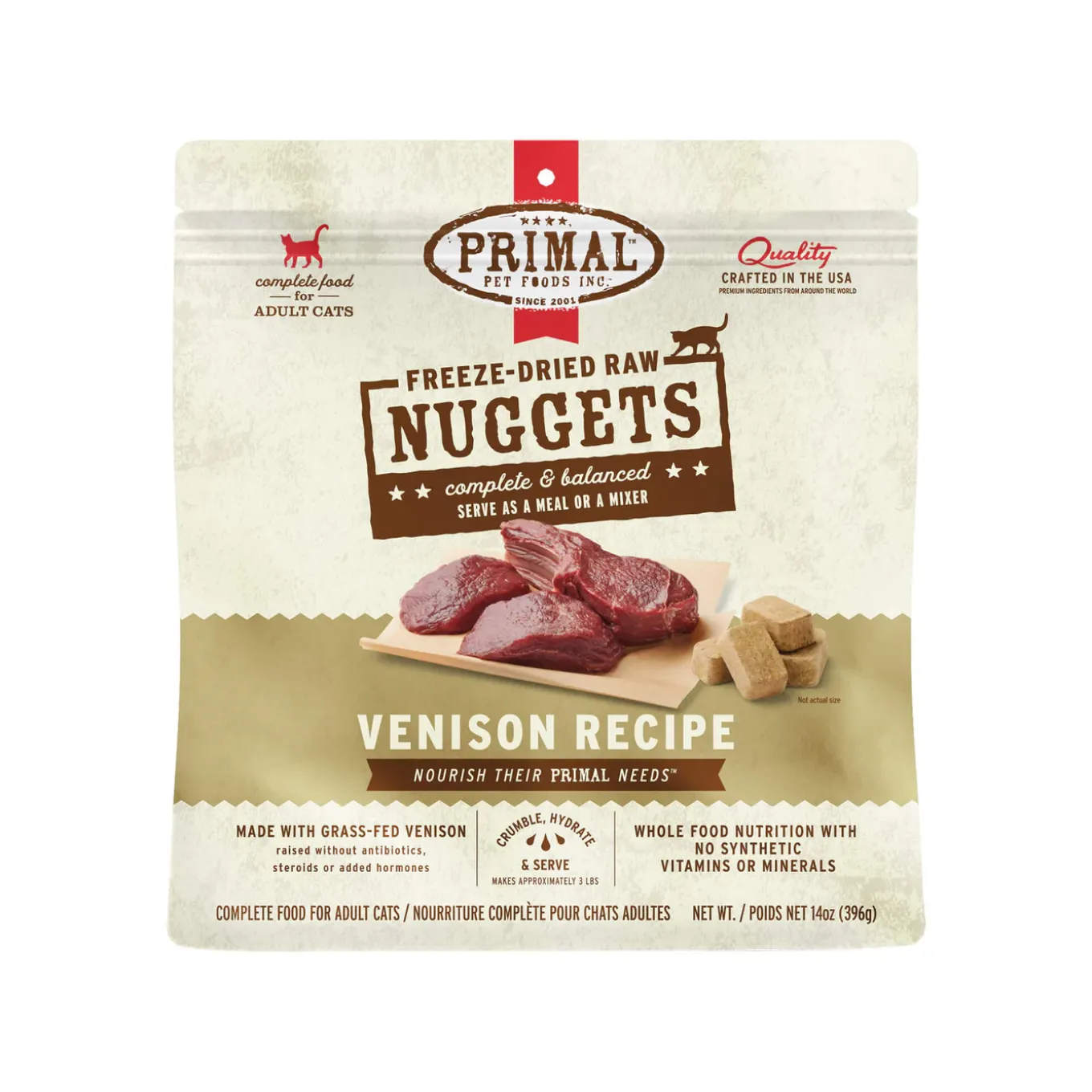 Primal Pet Foods Freeze-Dried Nuggets Cat Food