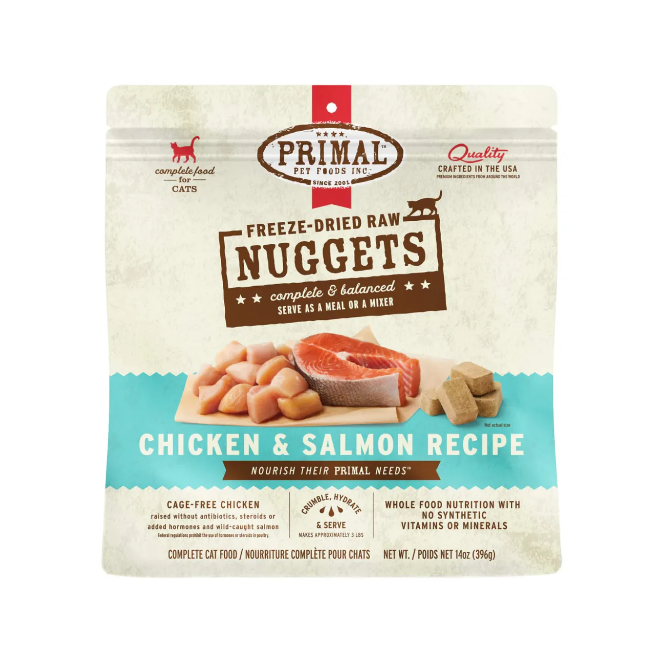 Primal Pet Foods Freeze-Dried Nuggets Cat Food