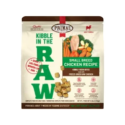 Primal Freeze-Dried Kibble in the Raw Small Breed Dog Food