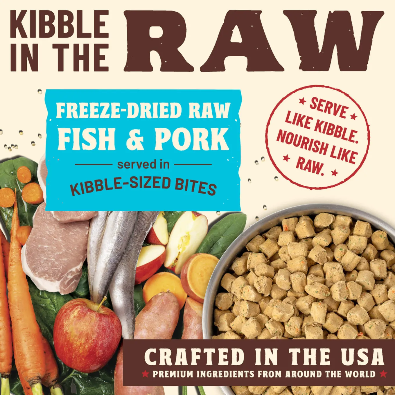 Primal Kibble in the Raw Freeze-Dried Dog Food