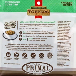 Primal Pet Foods Cupboard Cuts Freeze Dried Cat & Dog Food Topper