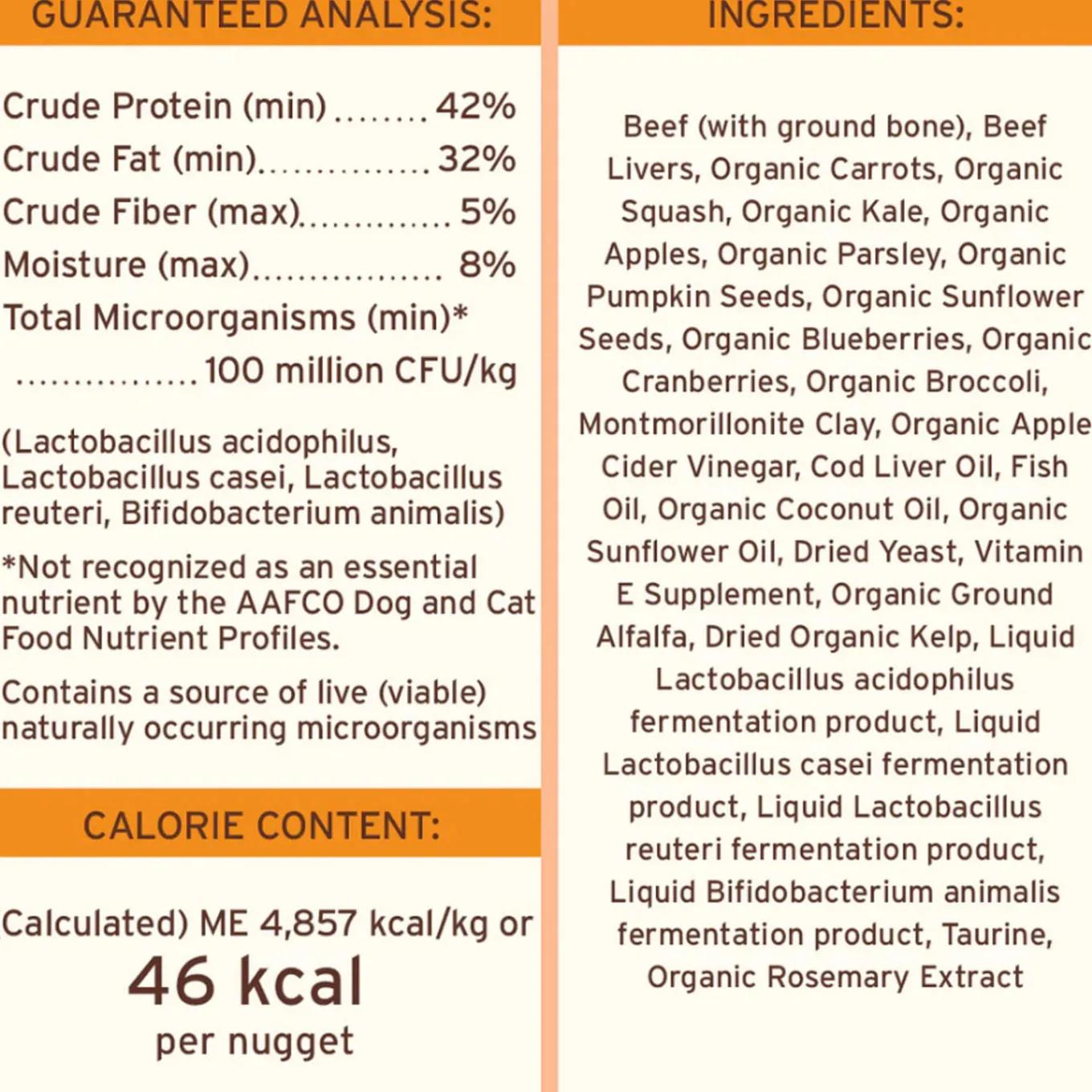 Primal Pet Foods Freeze-Dried Nuggets Dog Food