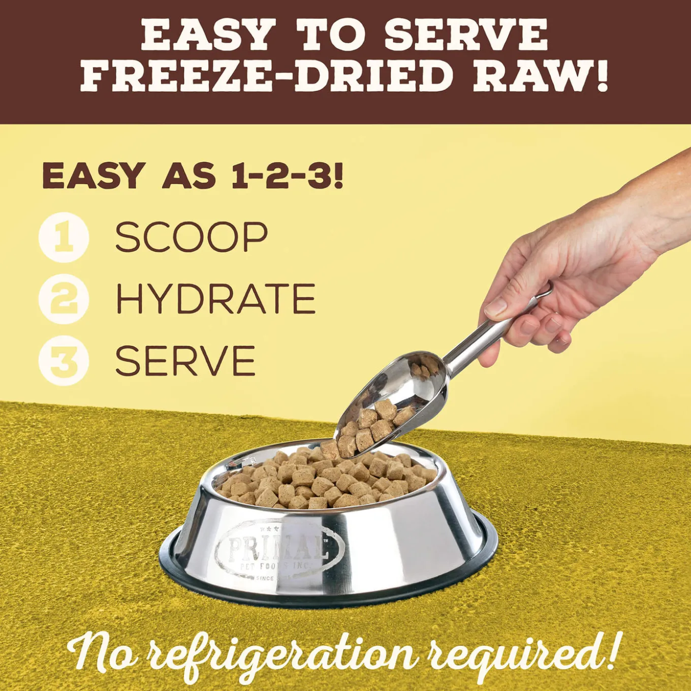 Primal Pet Foods Pronto Freeze-Dried Raw Puppy Food