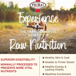 Primal Pet Foods Pronto Freeze-Dried Raw Dog Food