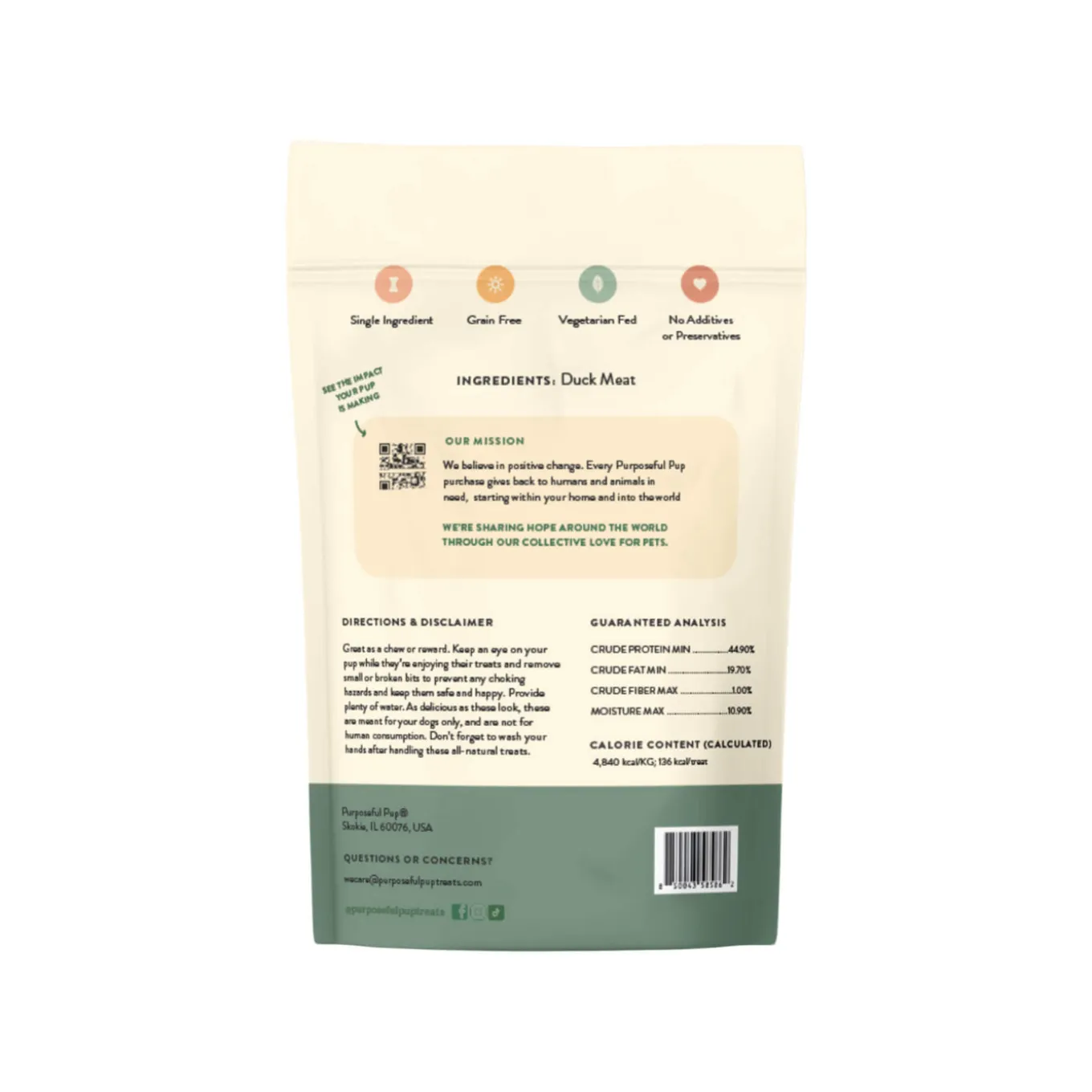 Purposeful Pup Sausage Stick Dog Treats