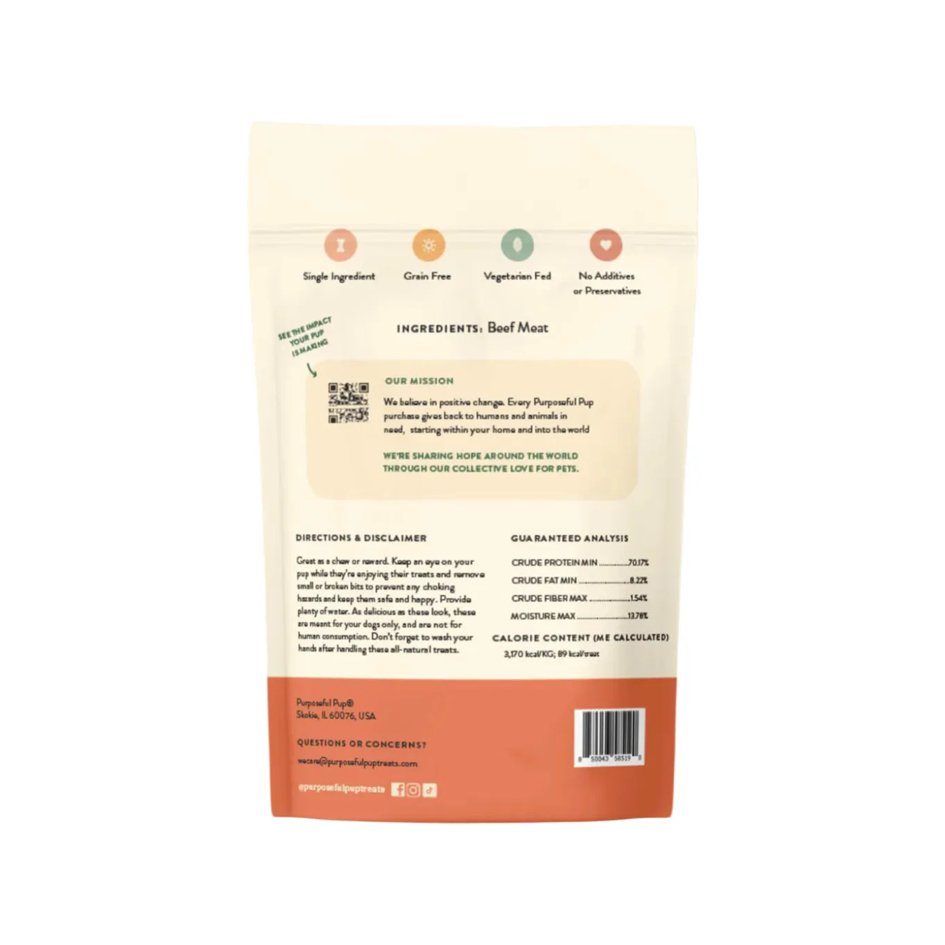 Purposeful Pup Sausage Stick Dog Treats