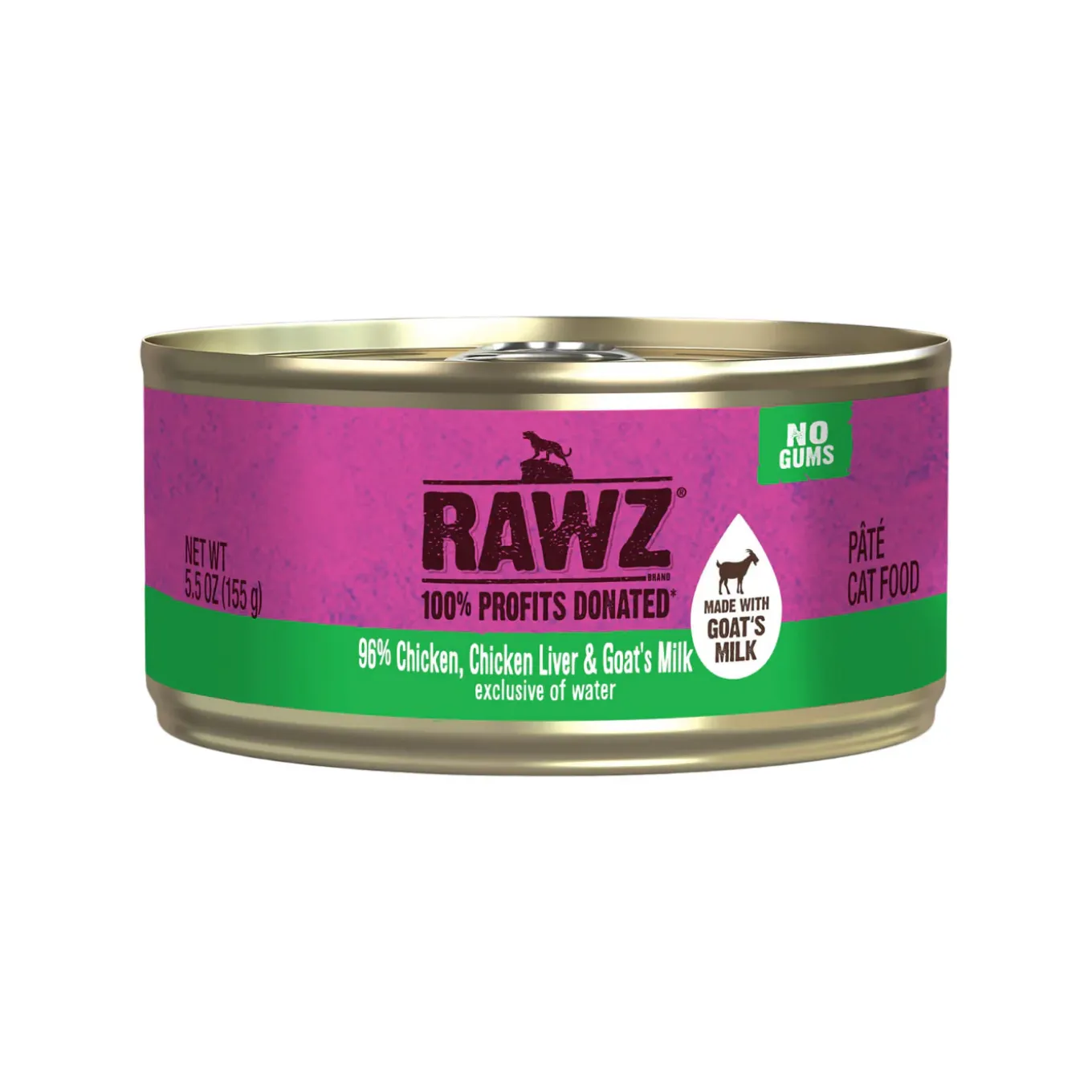 RAWZ 96% High Meat Formula Wet Cat Food
