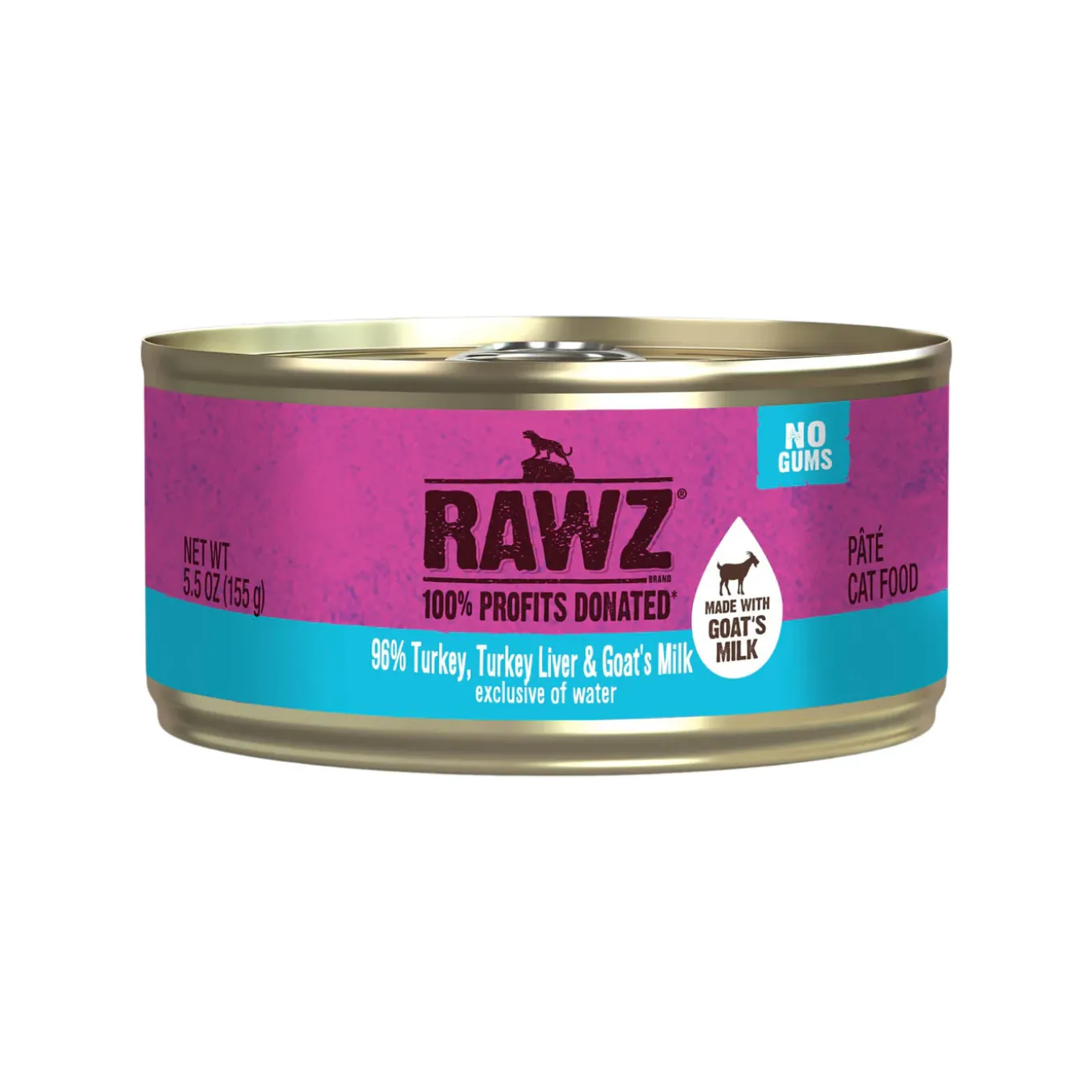 RAWZ 96% High Meat Formula Wet Cat Food