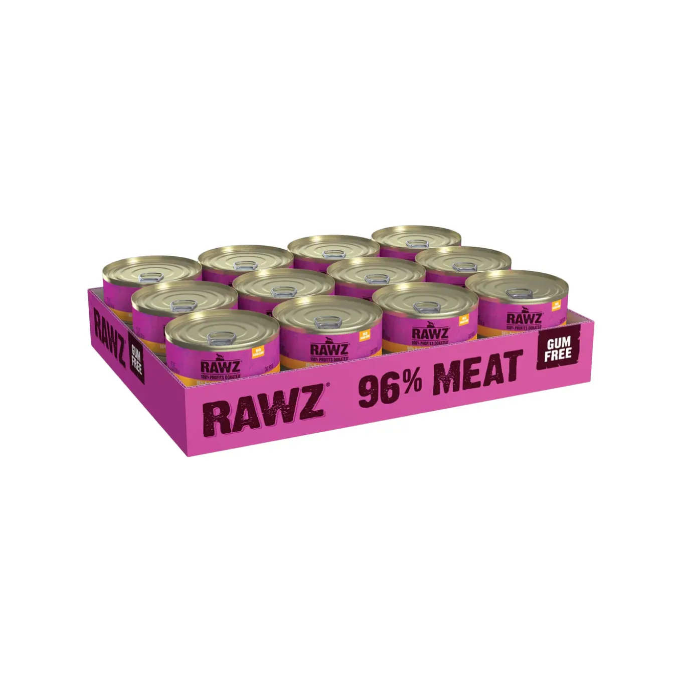 RAWZ 96% High Meat Formula Wet Cat Food
