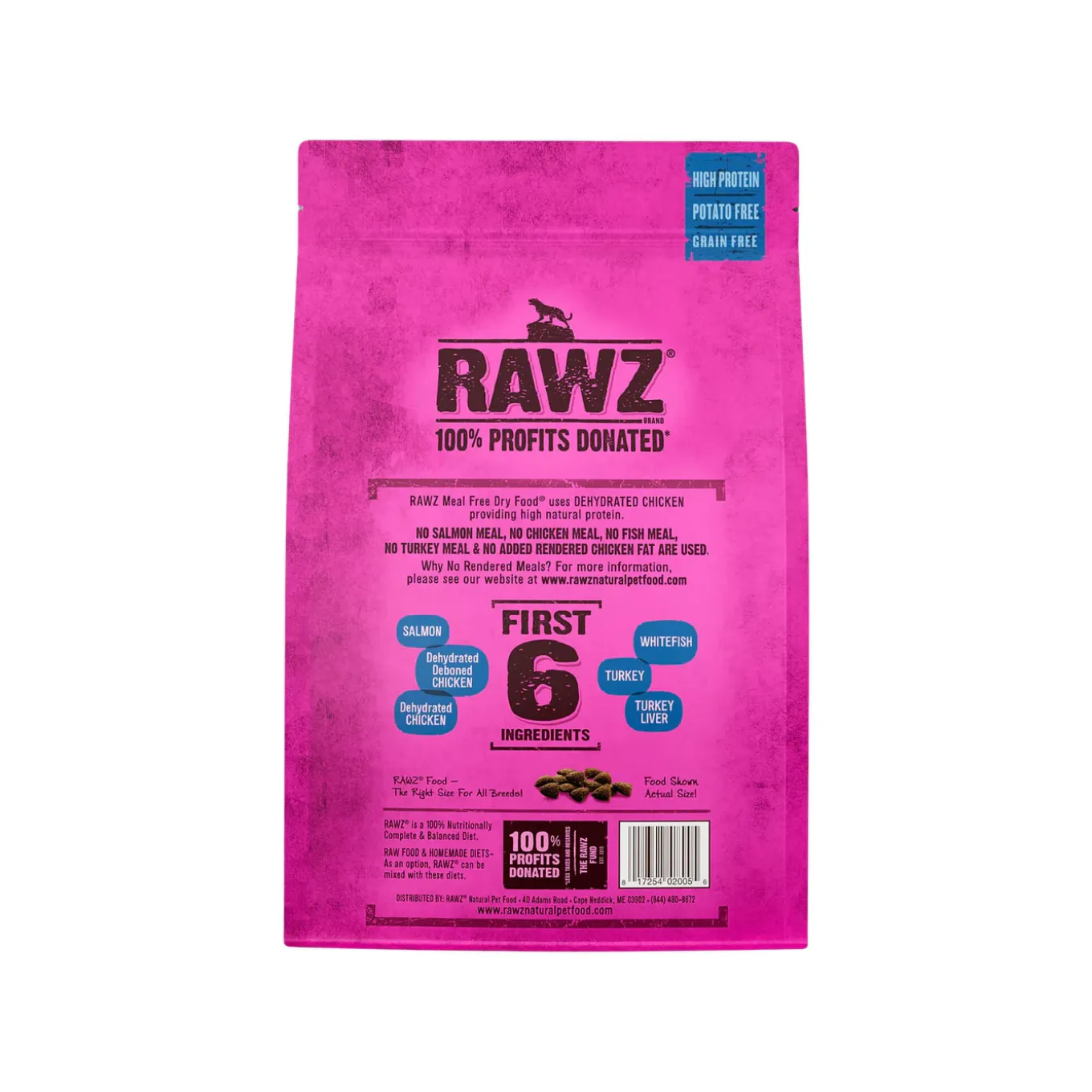 RAWZ Grain Free Natural Dry Cat Food