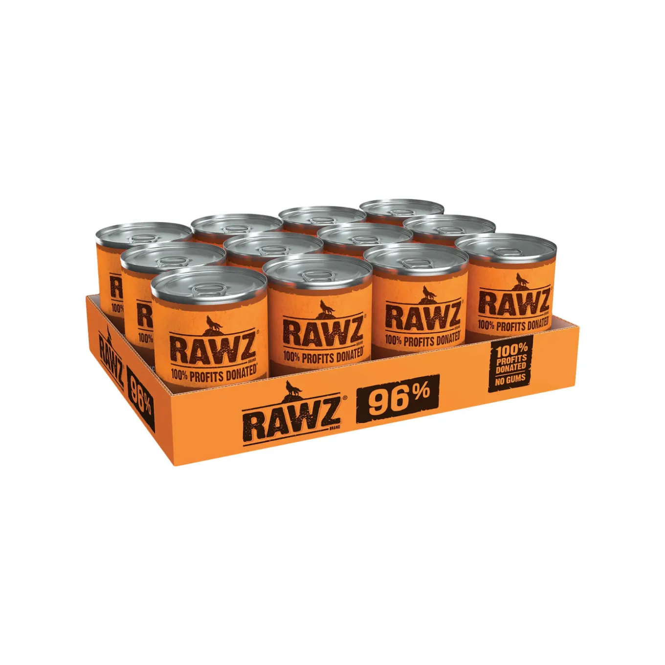 RAWZ 96% High Meat Formula Wet Dog Food